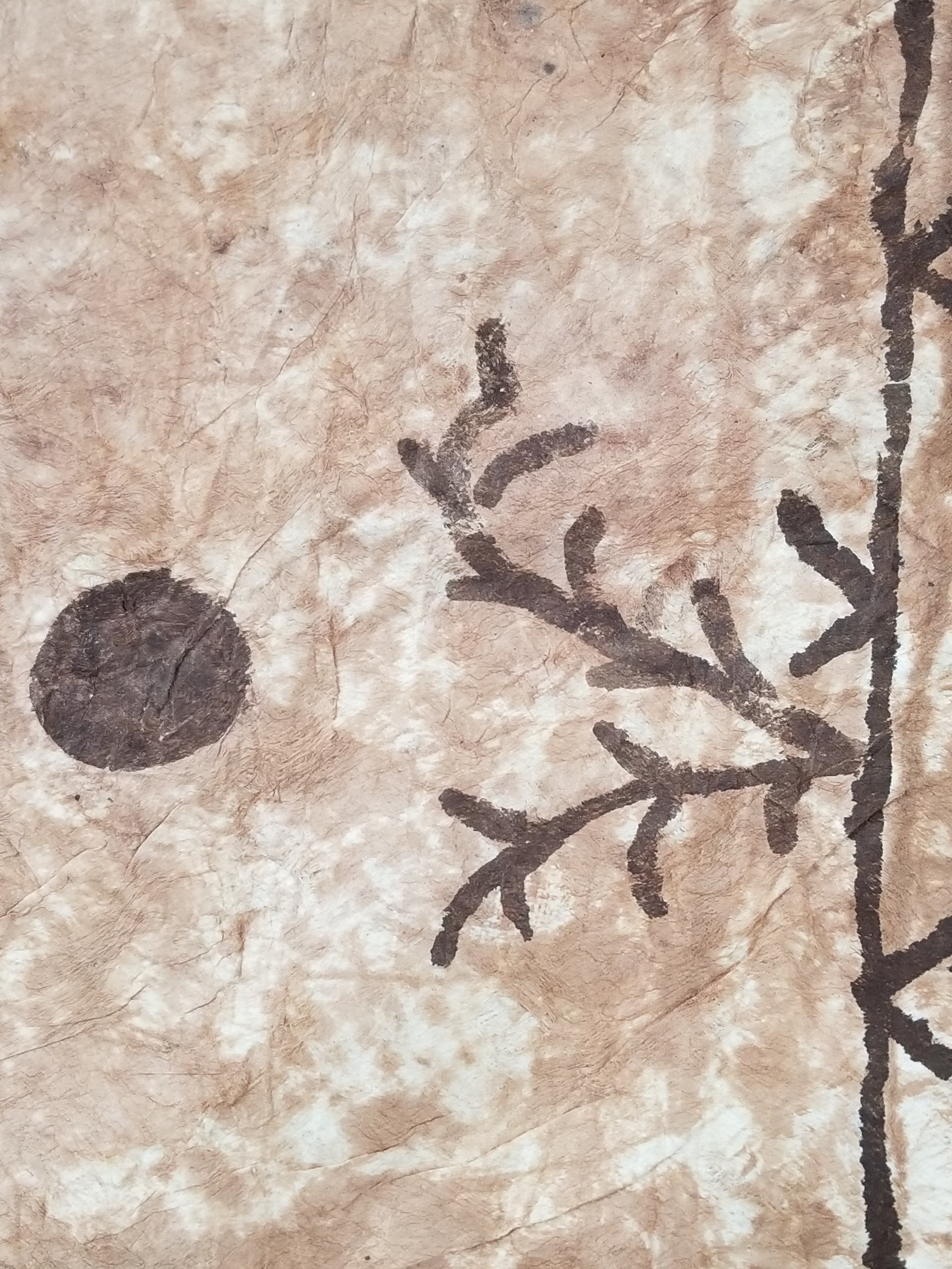 Antique Traditional Polynesian Tapa Bark Cloth 417x244cm