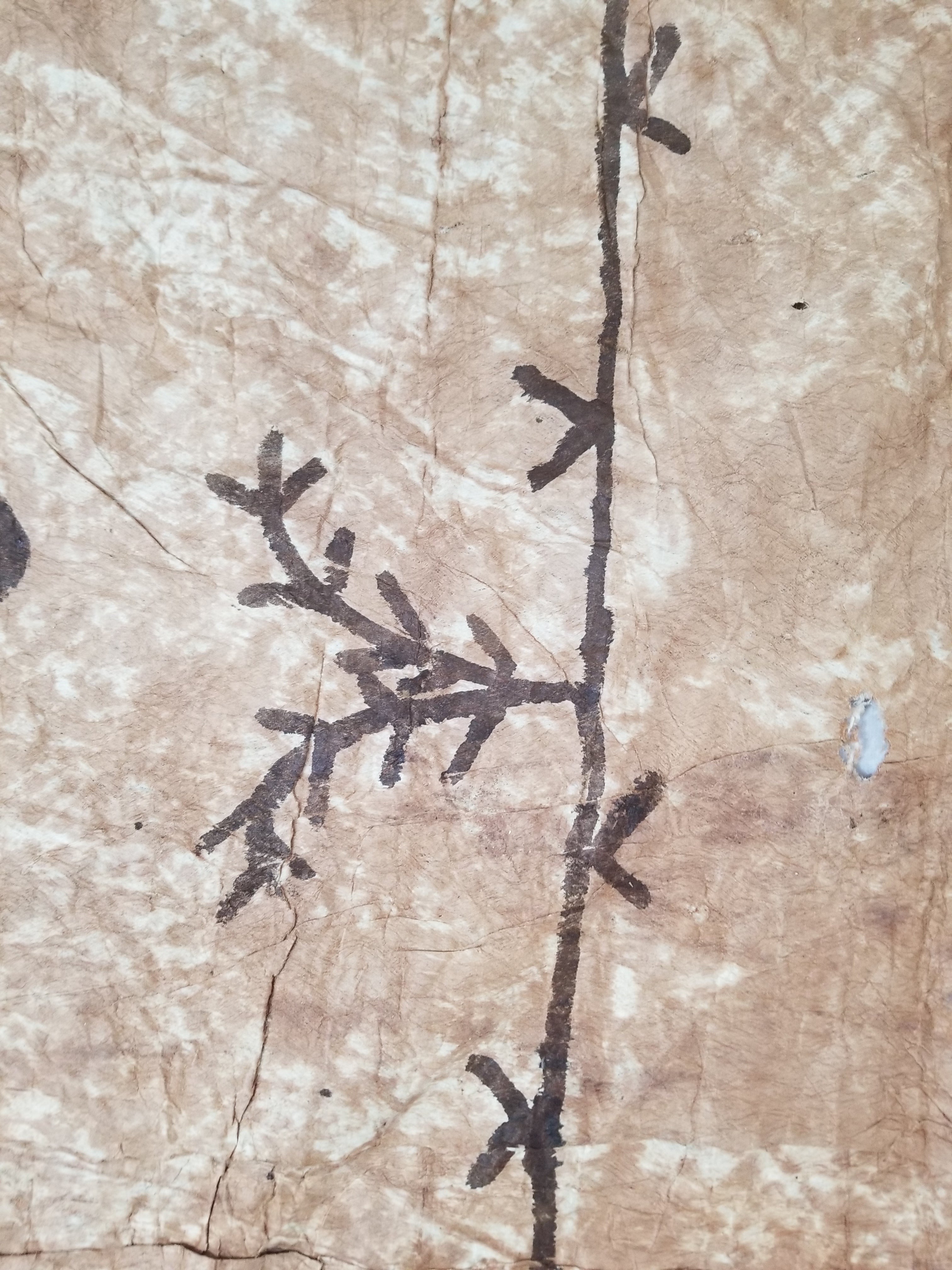 Antique Traditional Polynesian Tapa Bark Cloth 417x244cm