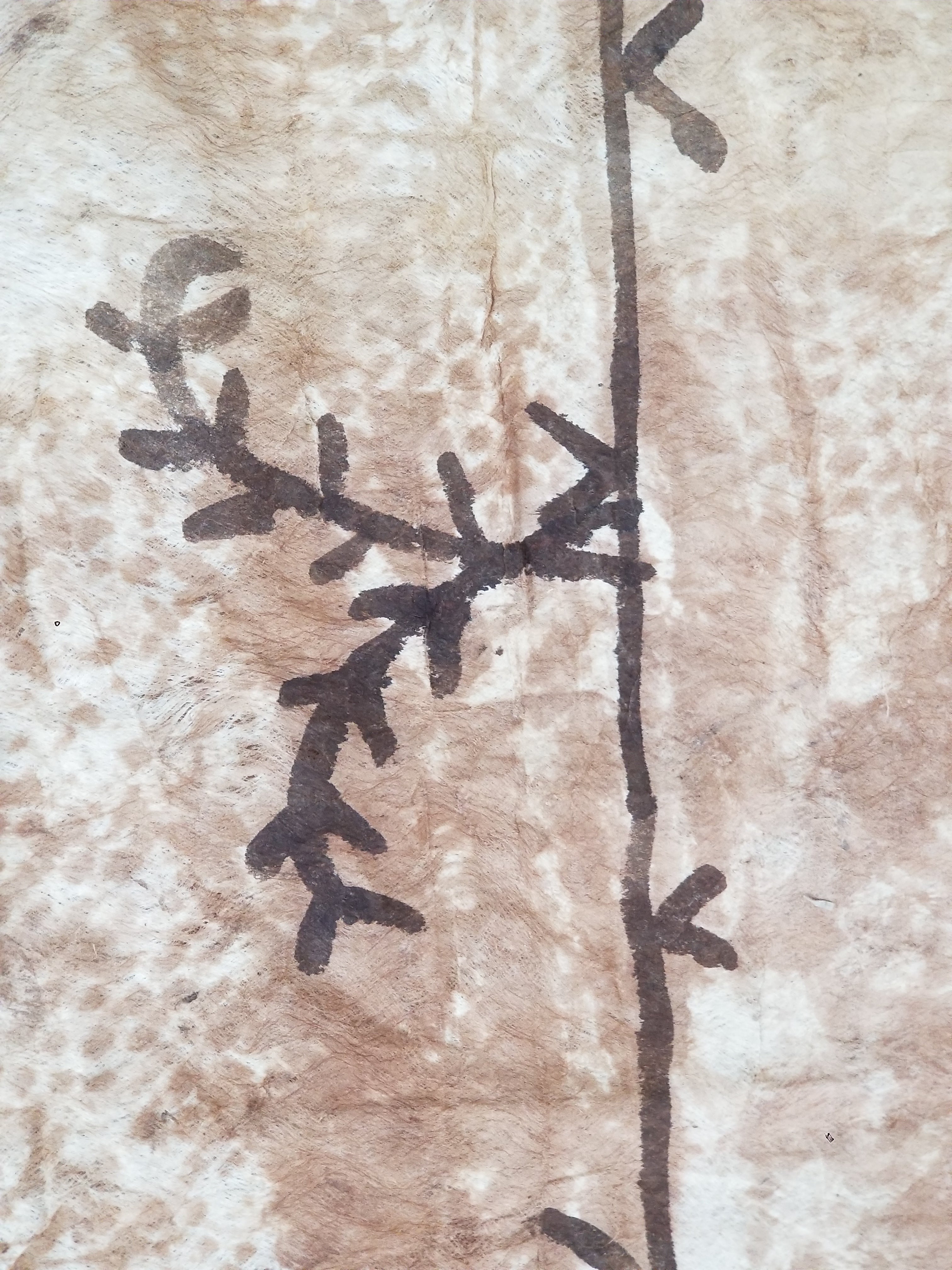 Antique Traditional Polynesian Tapa Bark Cloth 417x244cm