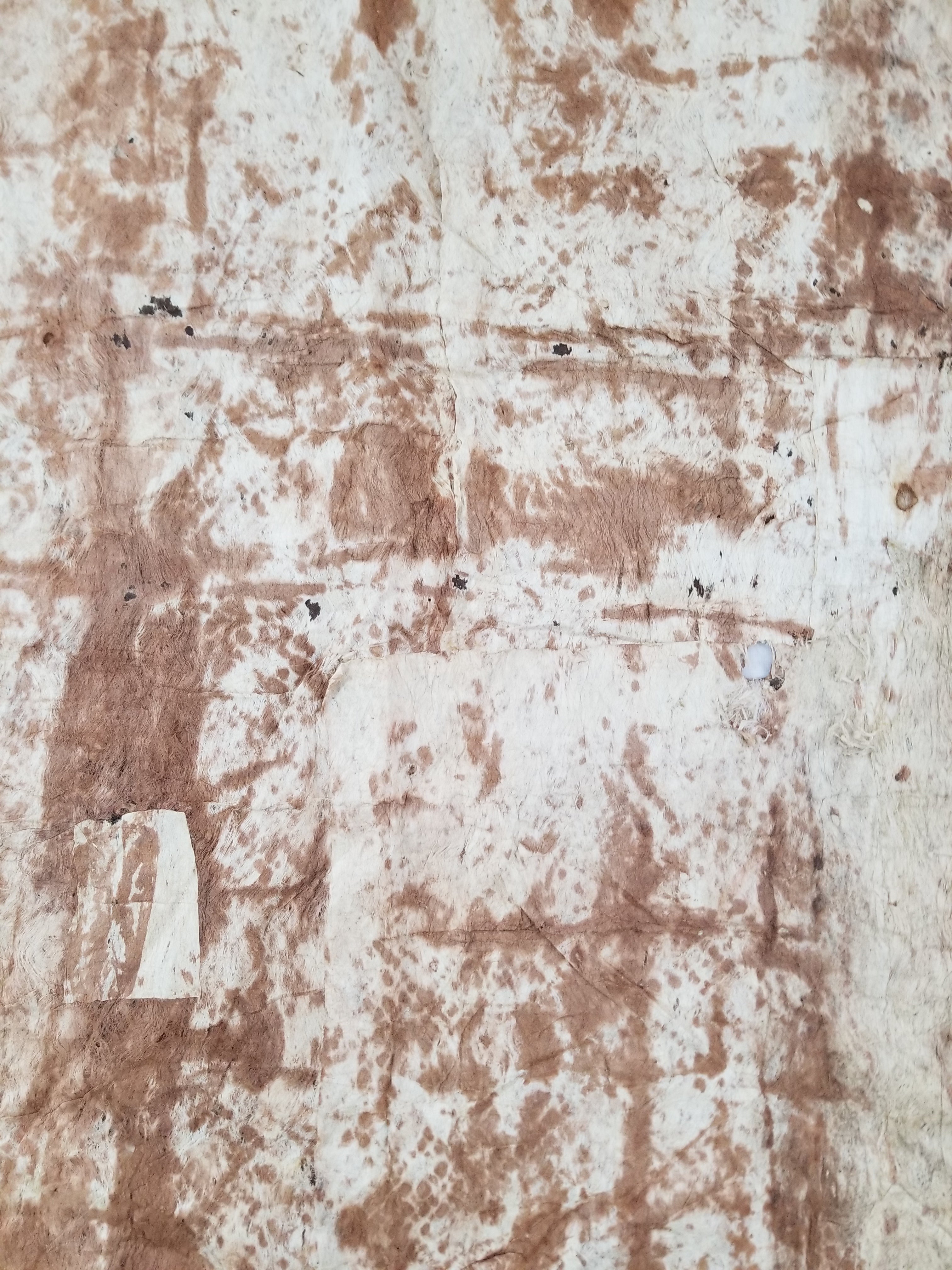 Antique Traditional Polynesian Tapa Bark Cloth 417x244cm