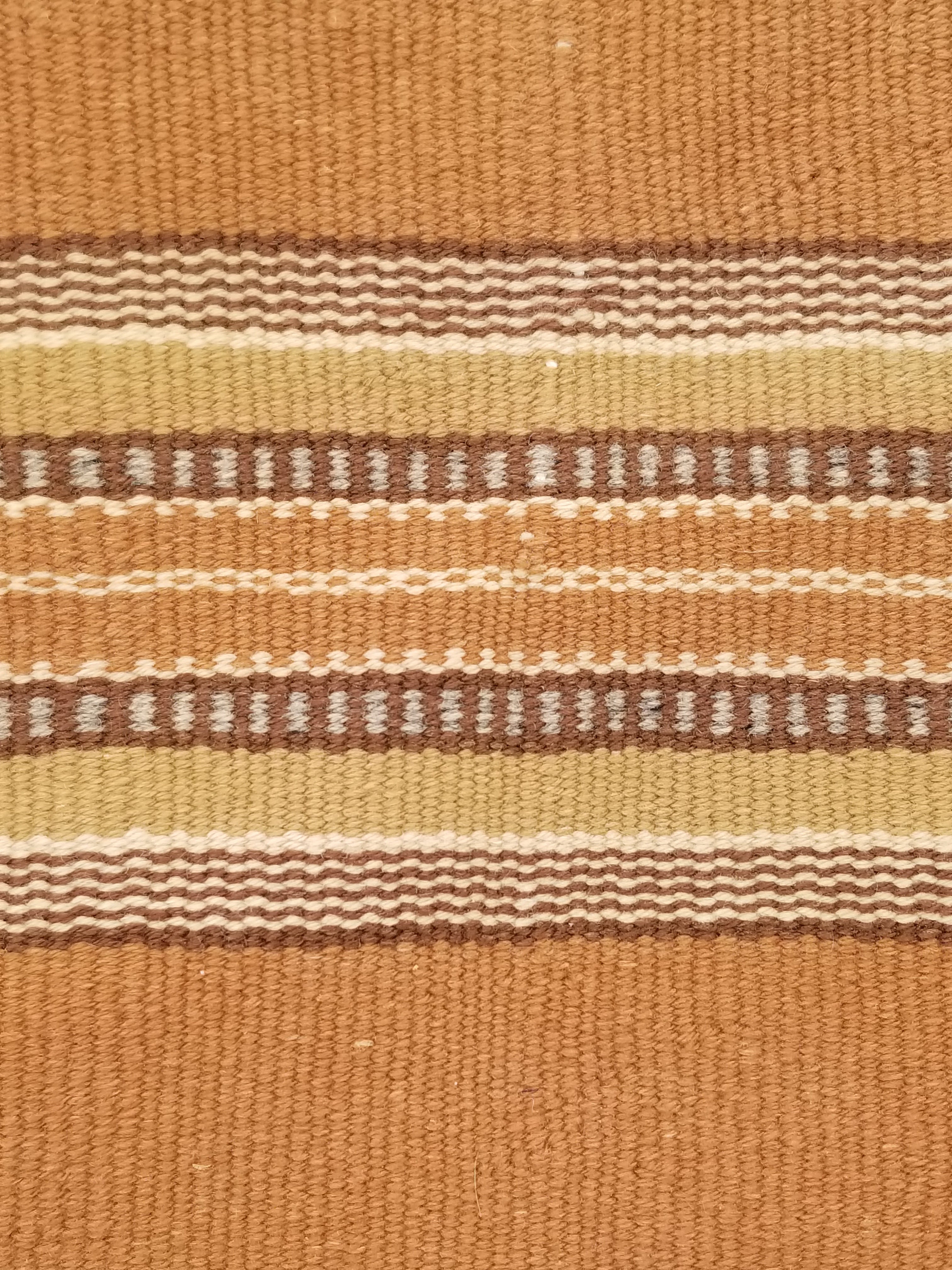 Antique Navajo Handwoven Native American Ganado Style Motifs Wool Rug