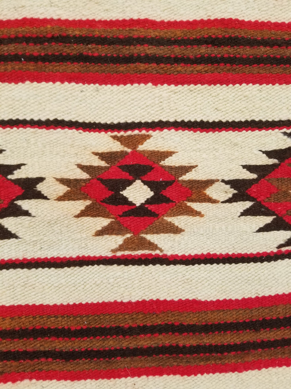 Antique Navajo Handwoven Native American Klagetoh Style Wool Rug 60x30in