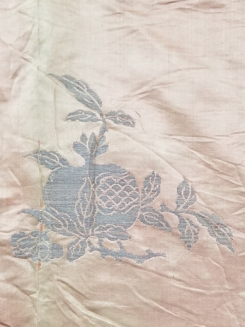 Antique Ming Dyansty Buddhist & Chinese Symbolic Motifs Brocade Textile 315x89cm