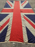 Huge Antique 19thC National Union Jack Flag 698x345cm