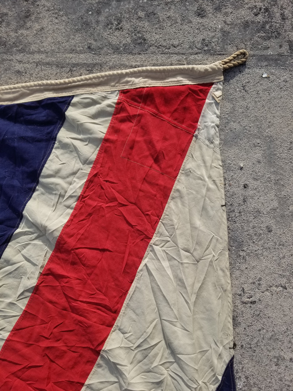 Huge Antique 19thC National Union Jack Flag 698x345cm