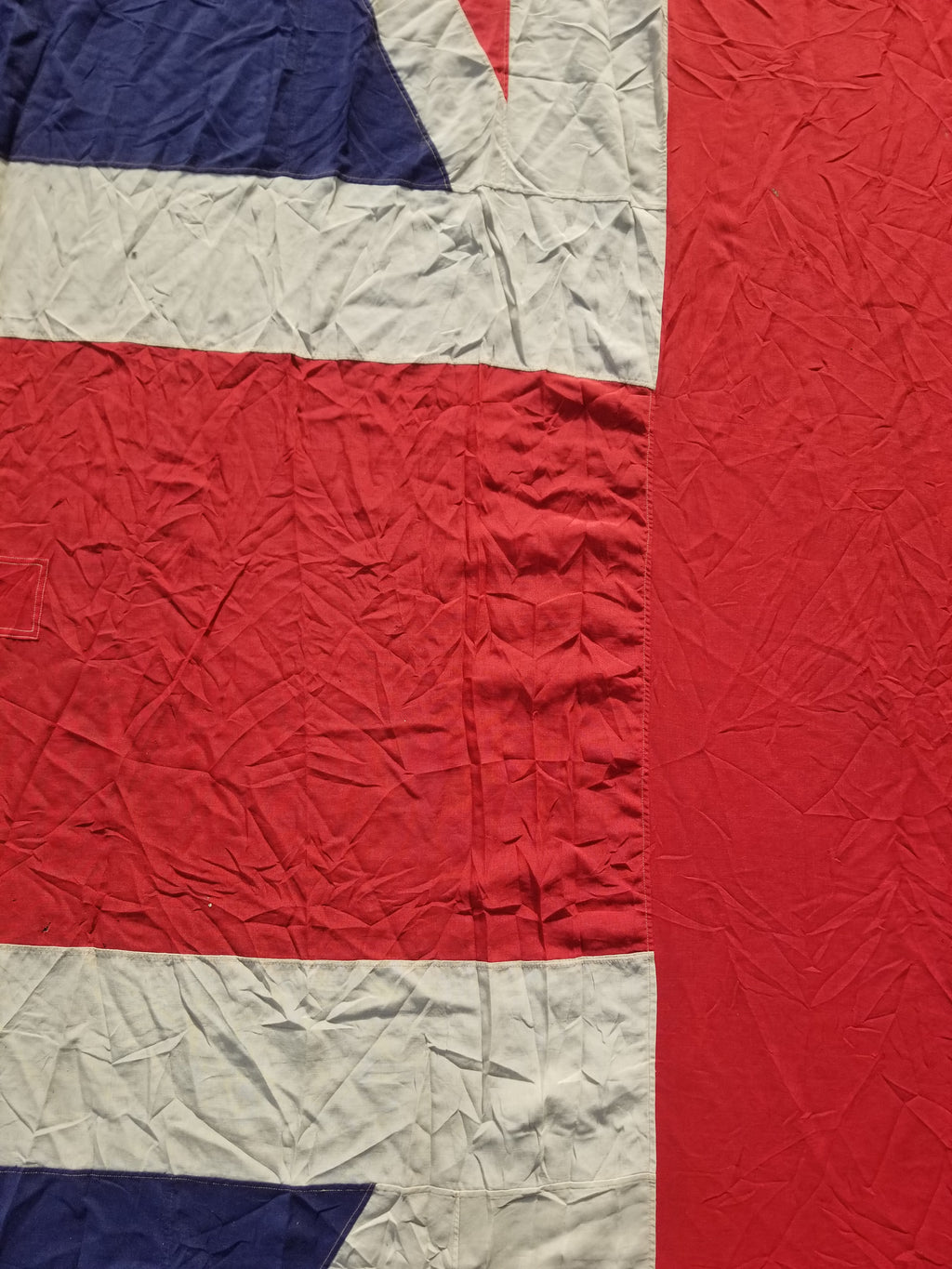 Huge Antique 19thC National Union Jack Flag 698x345cm