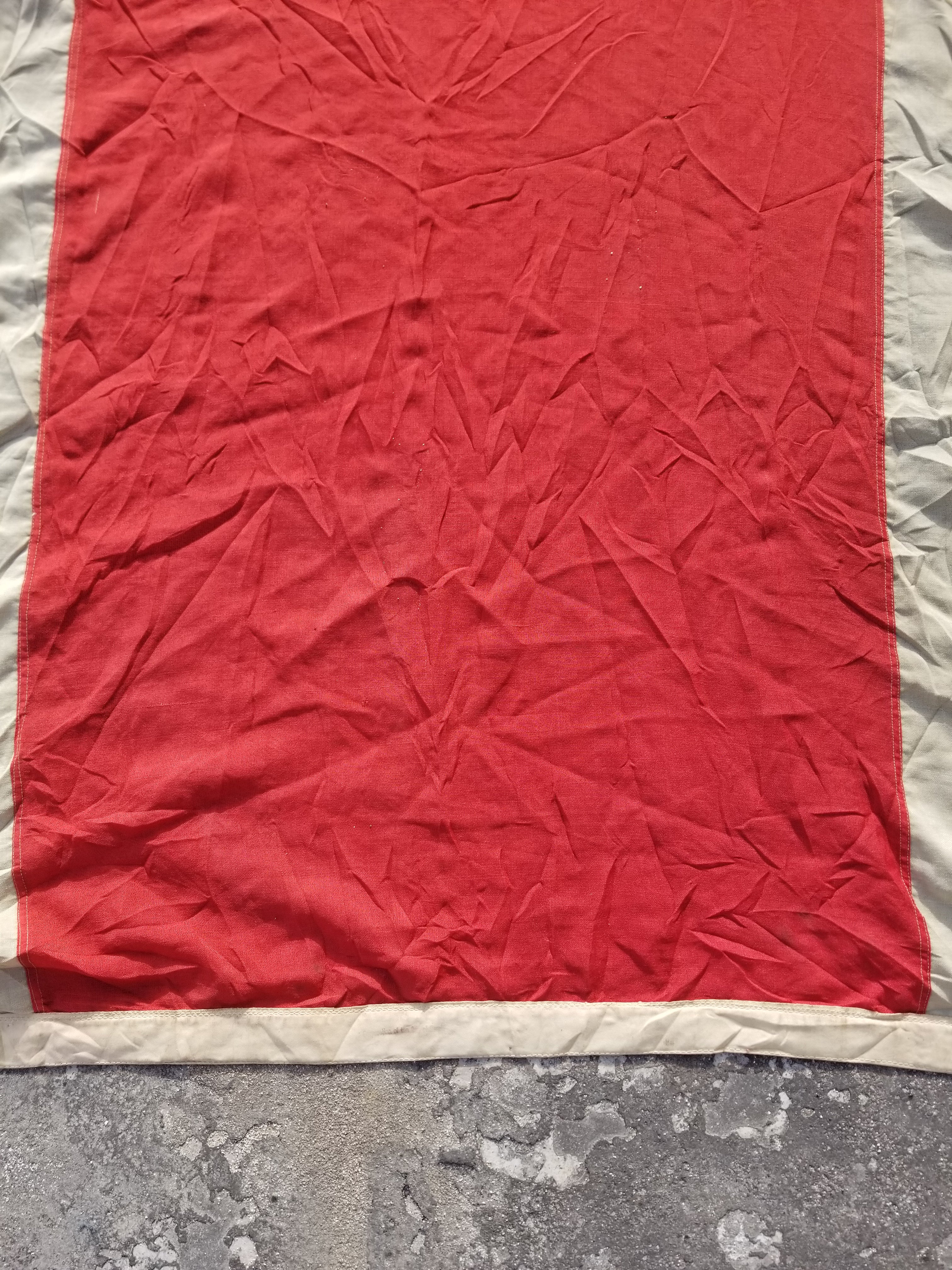 Huge Antique 19thC National Union Jack Flag 698x345cm