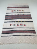 Vintage African Nigerian Handwoven Ceremonial Textile/Blanket Throw 272x148cm
