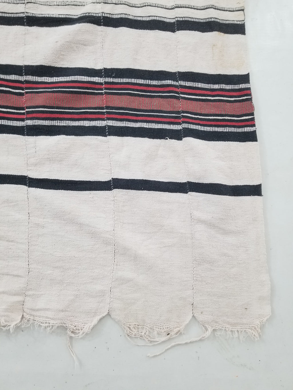 Vintage African Nigerian Handwoven Ceremonial Textile/Blanket Throw 272x148cm
