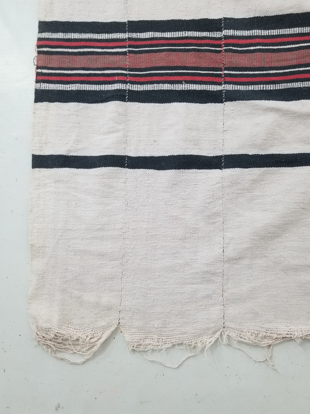 Vintage African Nigerian Handwoven Ceremonial Textile/Blanket Throw 272x148cm