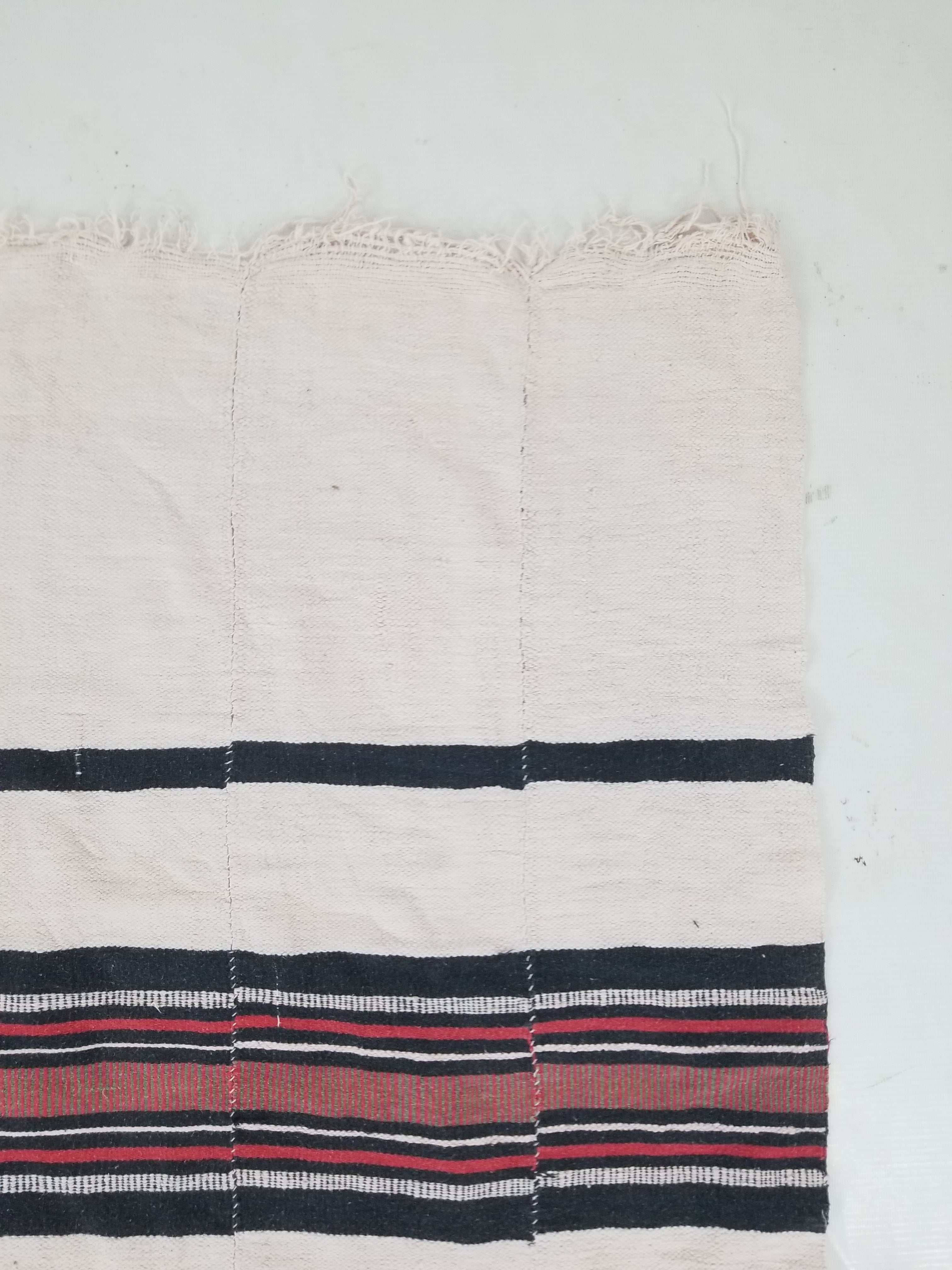 Vintage African Nigerian Handwoven Ceremonial Textile/Blanket Throw 272x148cm