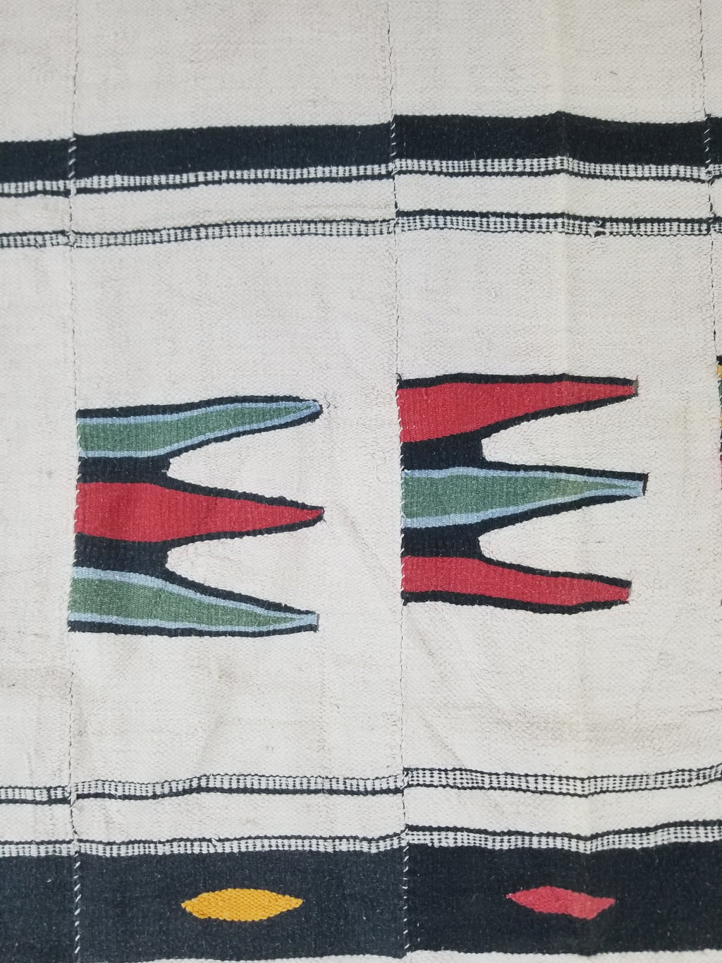 Vintage African Nigerian Handwoven Ceremonial Textile/Blanket Throw 272x148cm