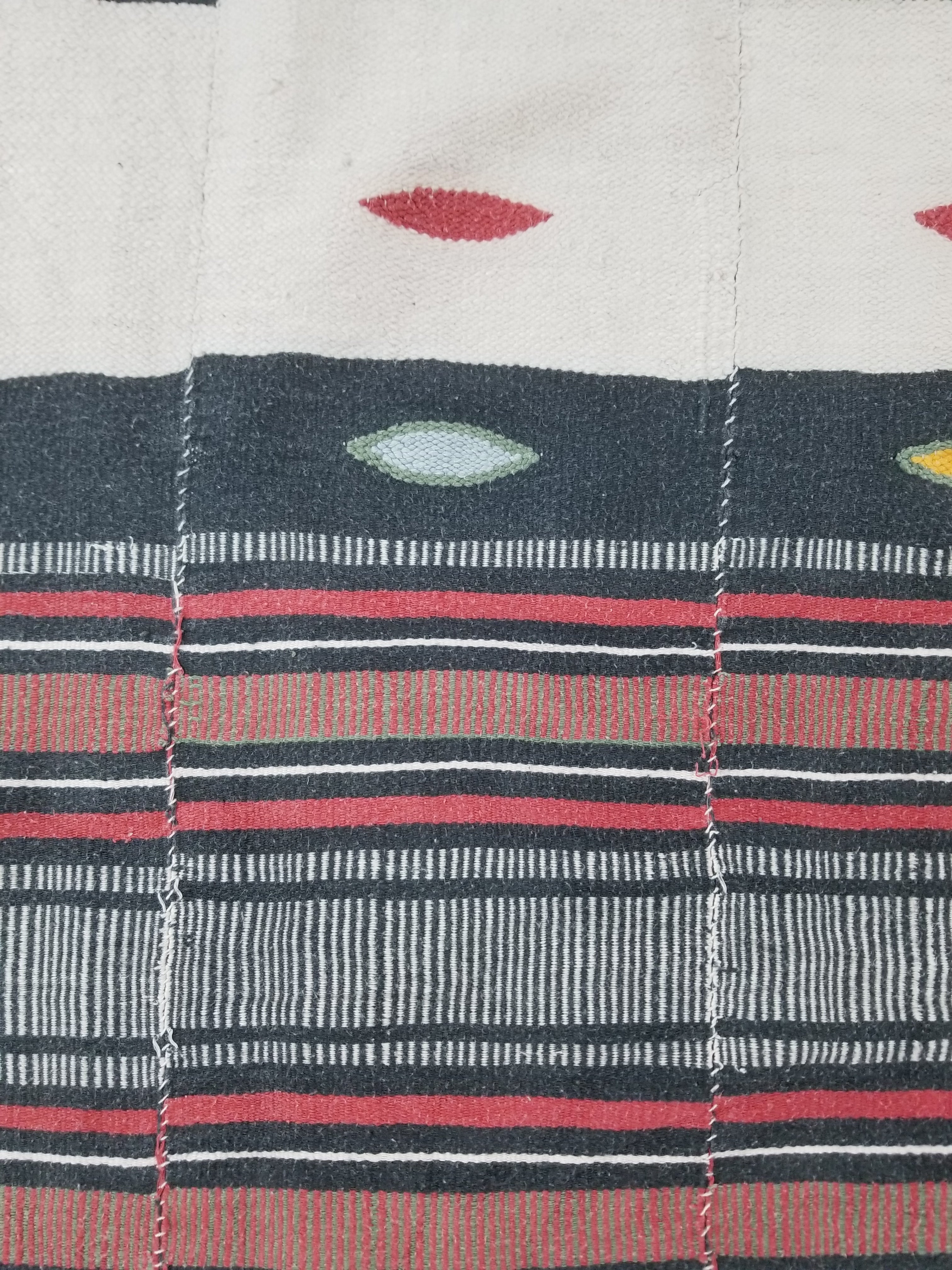 Vintage African Nigerian Handwoven Ceremonial Textile/Blanket Throw 272x148cm