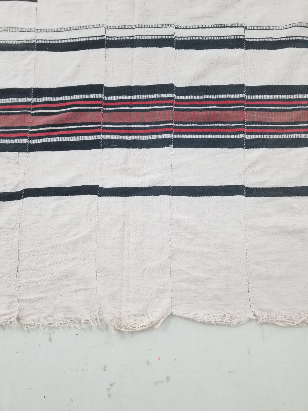 Vintage African Nigerian Handwoven Ceremonial Textile/Blanket Throw 272x148cm