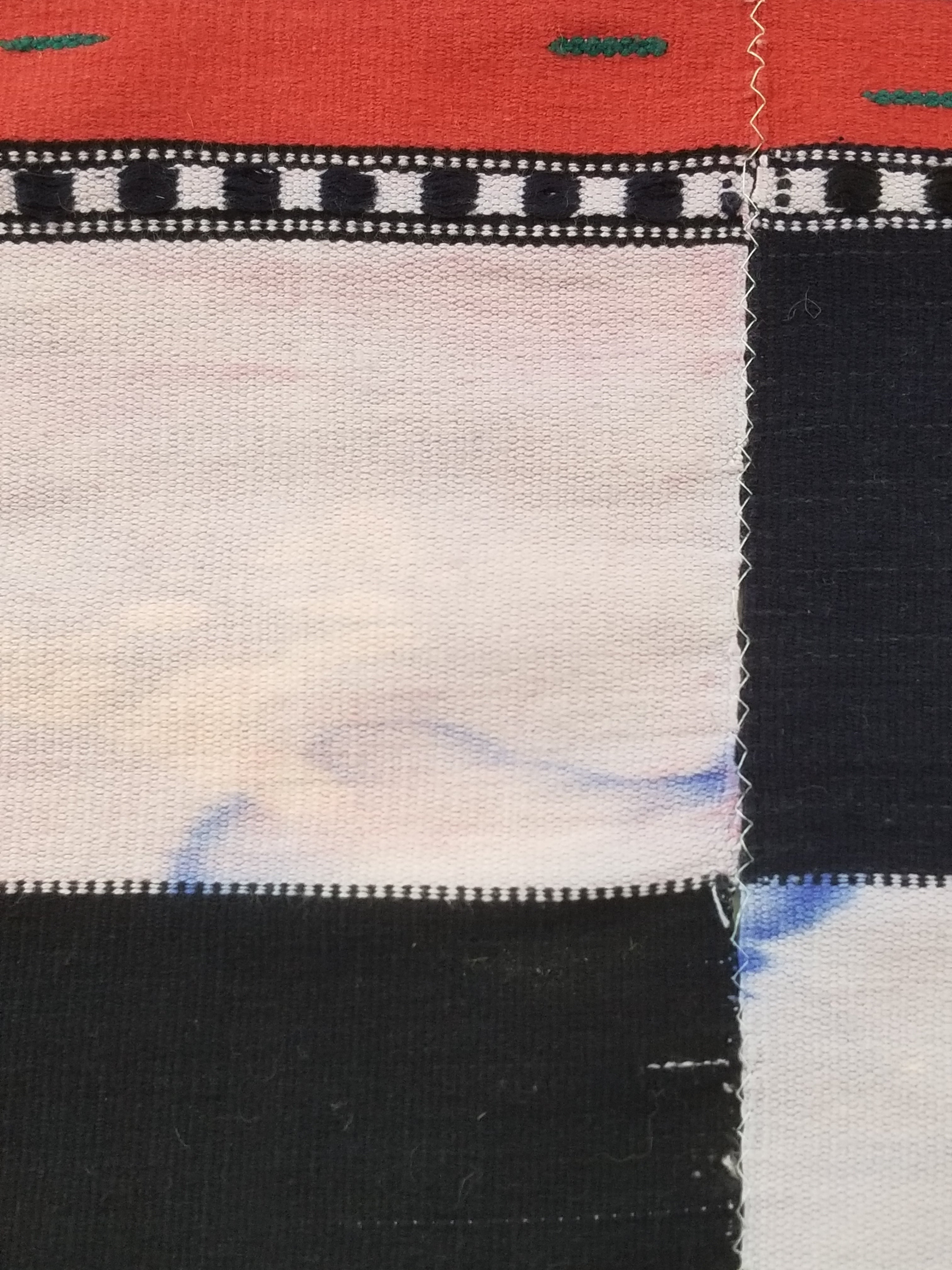 Vintage African Handwoven Ewe Kente Cloth - Ghana Ceremonial Textile 218x133cm