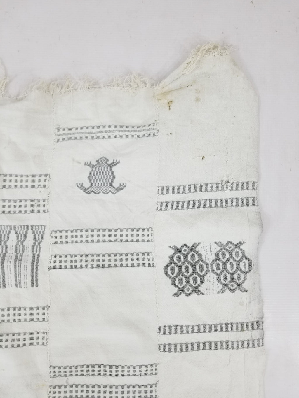 Vintage African Burkina Faso Handwoven Mossi Cloth Textile 200x140cm
