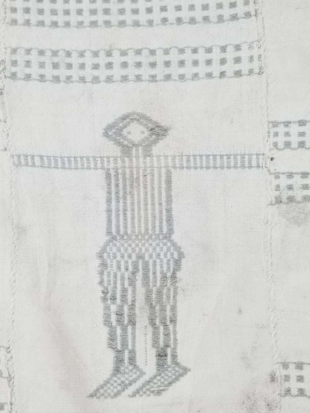 Vintage African Burkina Faso Handwoven Mossi Cloth Textile 200x140cm