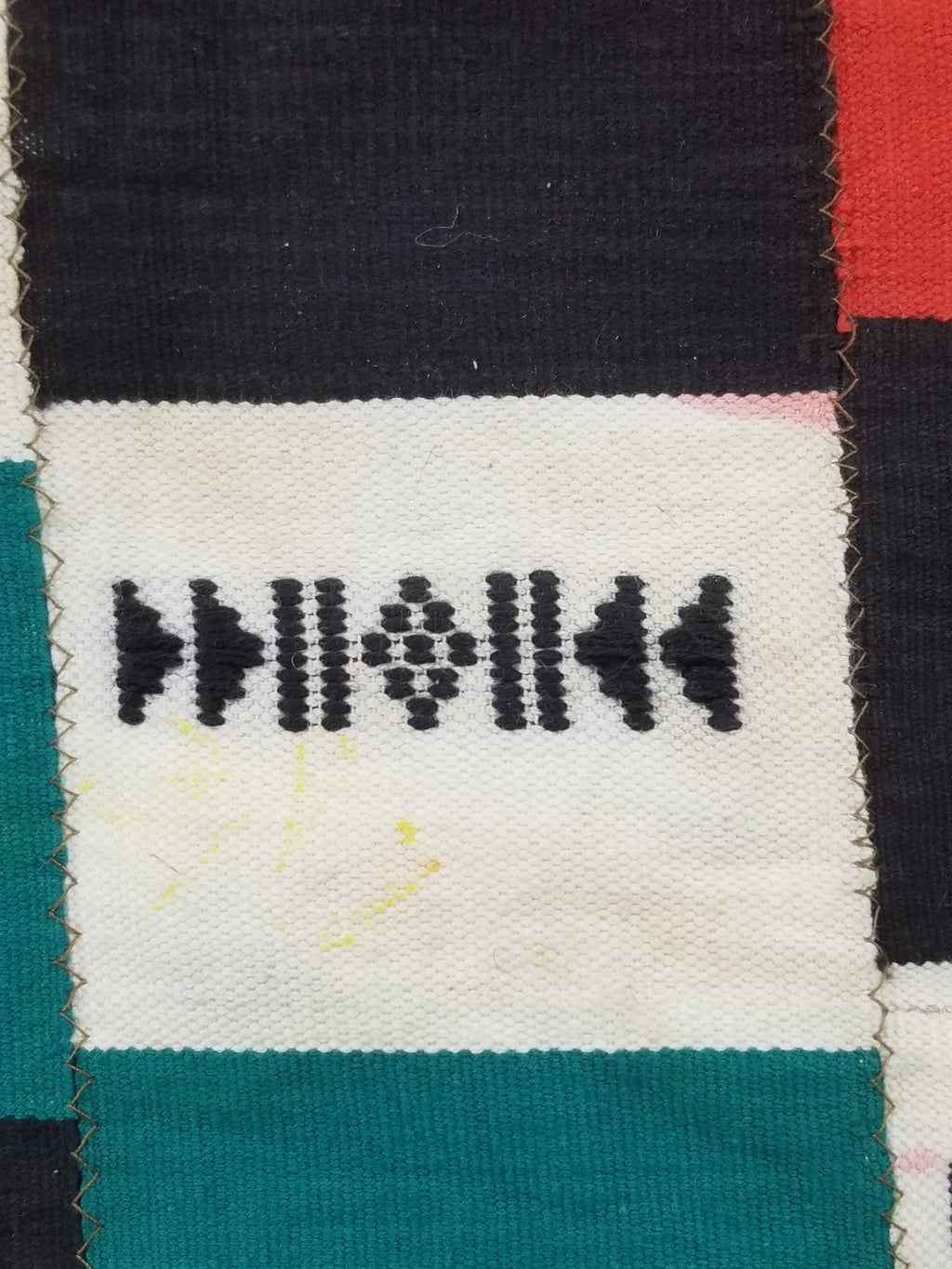 Vintage African Handwoven Ewe Kente Cloth - Ghana Ceremonial Textile