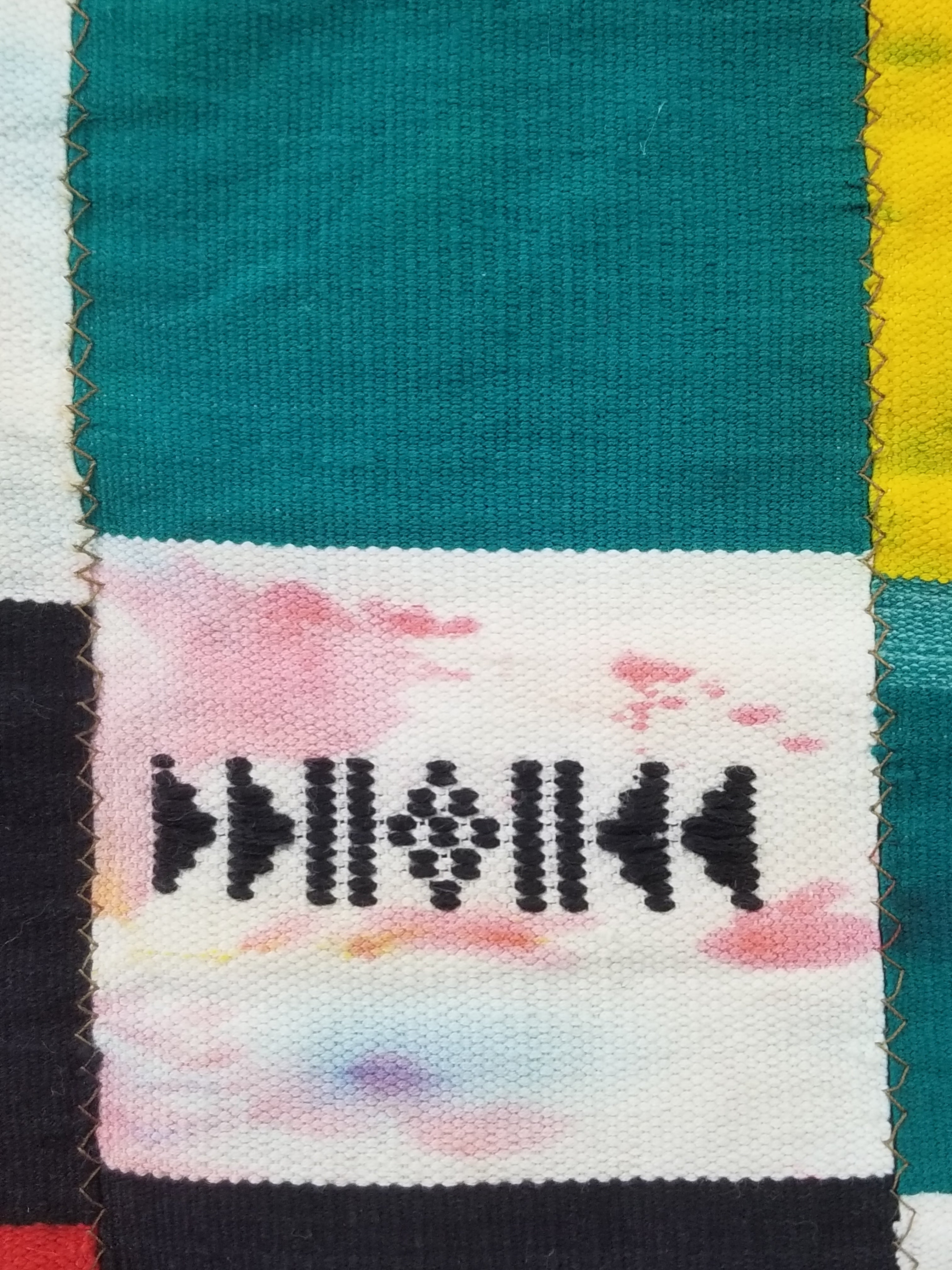 Vintage African Handwoven Ewe Kente Cloth - Ghana Ceremonial Textile