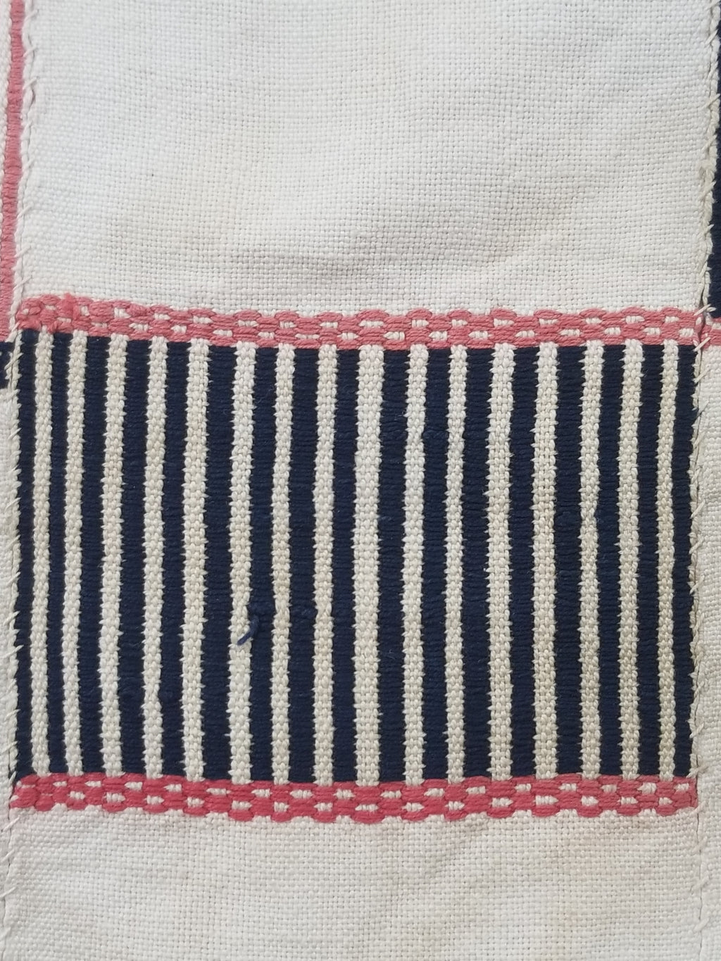 Vintage African Handwoven Ewe Kente Cloth - Ghana Ceremonial Textile 252x138cm