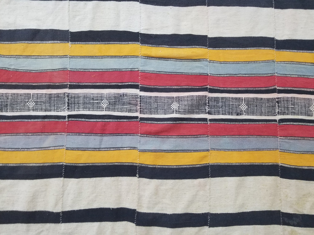 Vintage African Nigerian Handwoven Textile/Blanket Throw 330x146cm