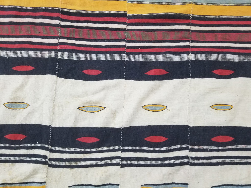 Vintage African Nigerian Handwoven Textile/Blanket Throw 330x146cm