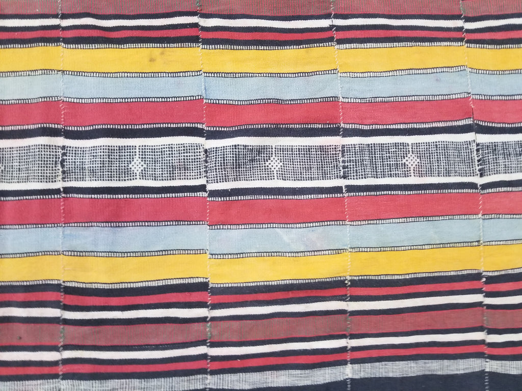 Vintage African Nigerian Handwoven Textile/Blanket Throw 330x146cm