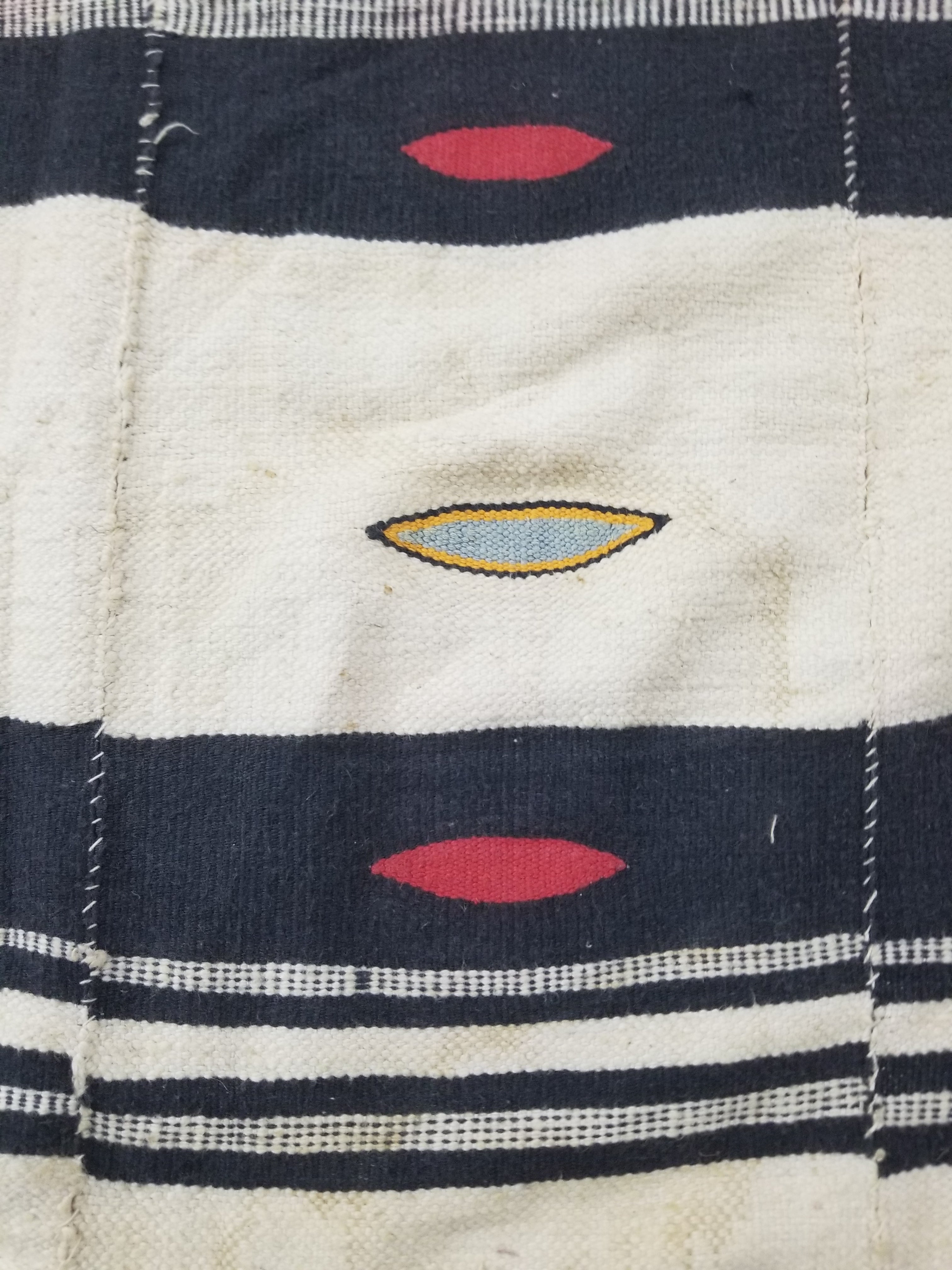 Vintage African Nigerian Handwoven Textile/Blanket Throw 330x146cm