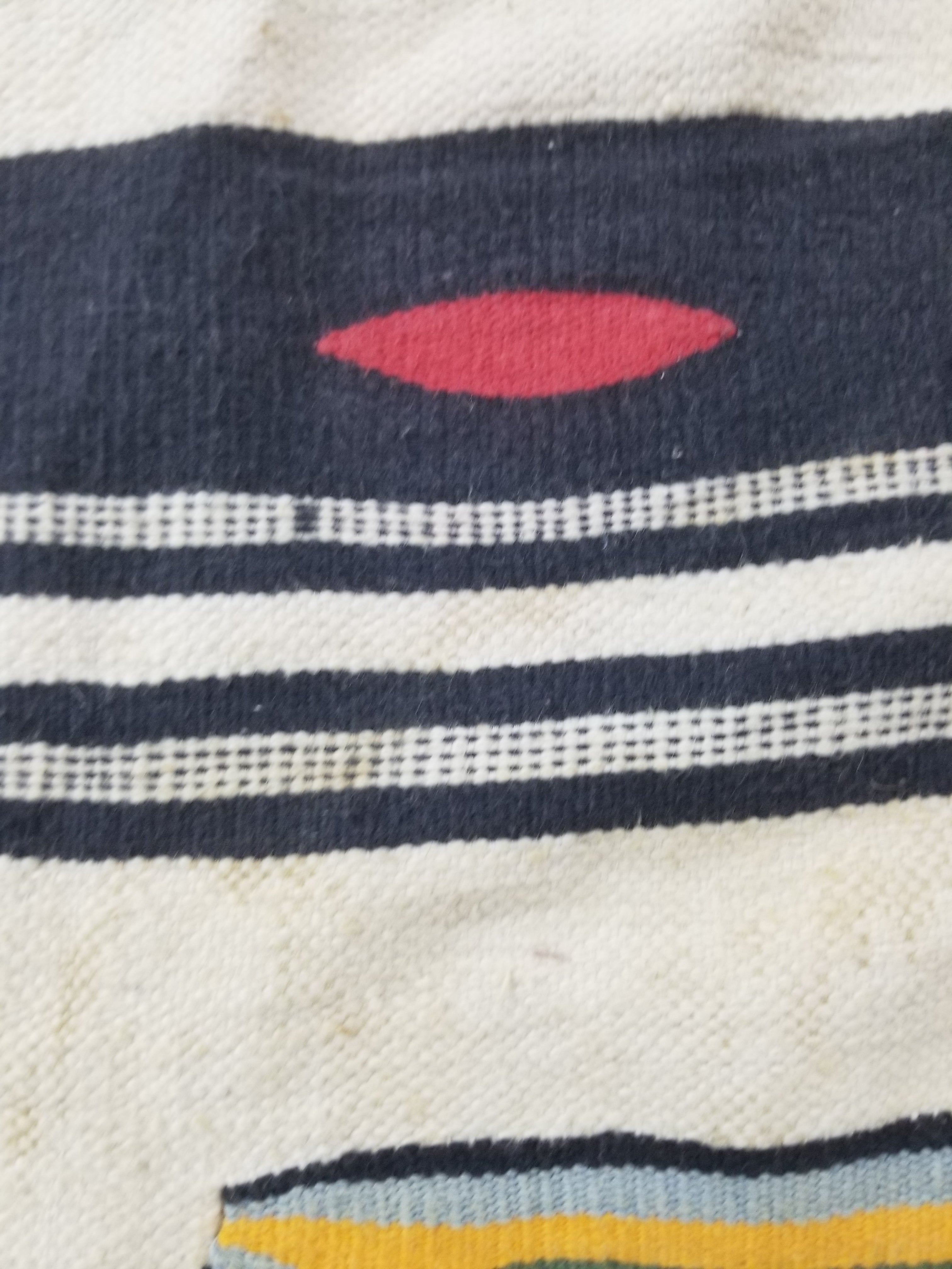 Vintage African Nigerian Handwoven Textile/Blanket Throw 330x146cm