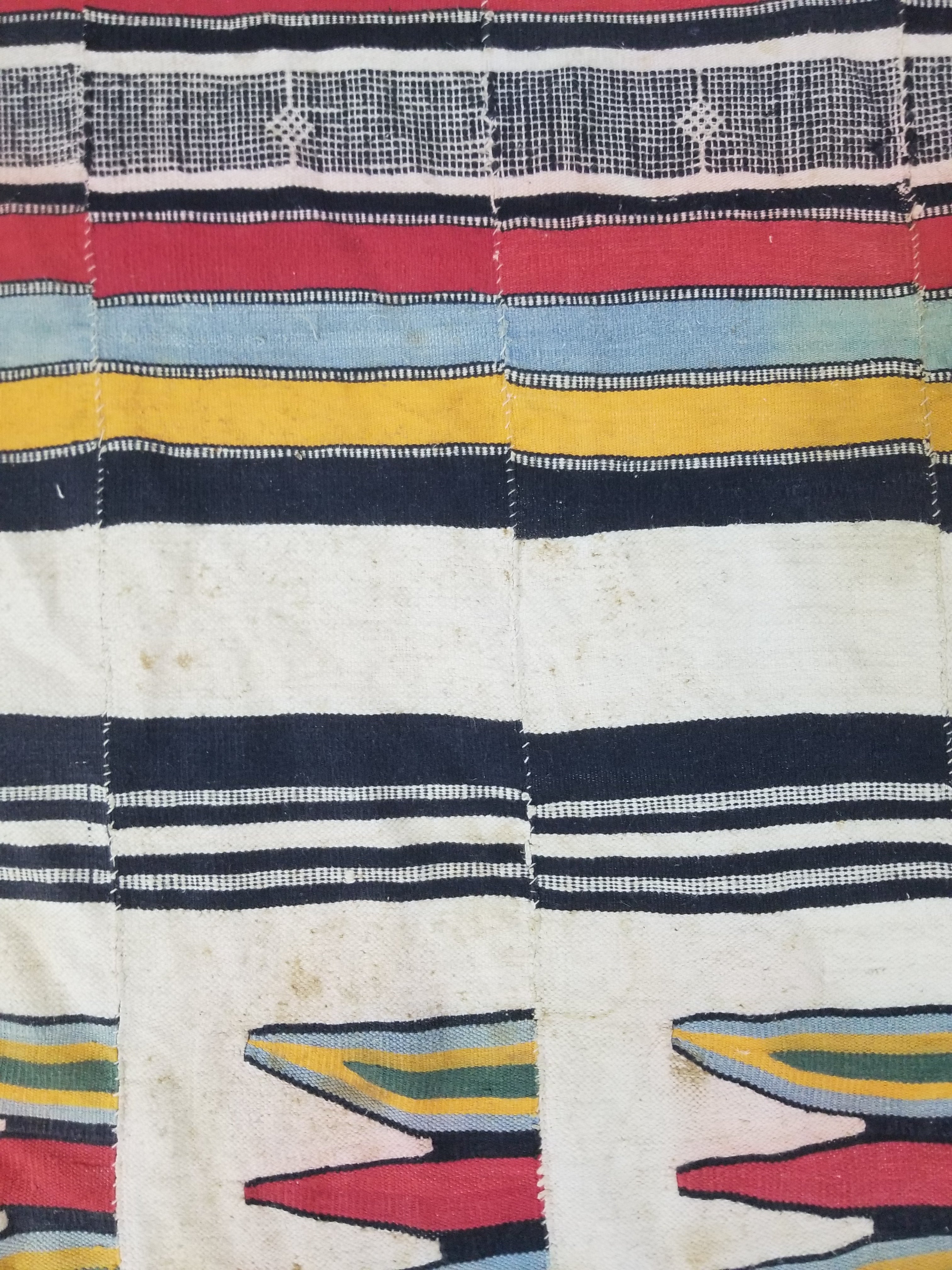Vintage African Nigerian Handwoven Textile/Blanket Throw 330x146cm
