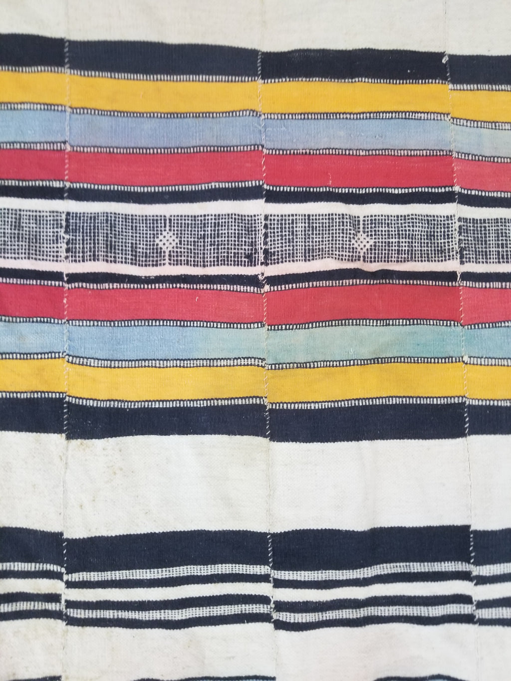 Vintage African Nigerian Handwoven Textile/Blanket Throw 330x146cm
