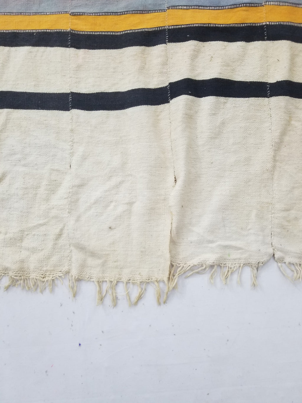Vintage African Nigerian Handwoven Textile/Blanket Throw 330x146cm