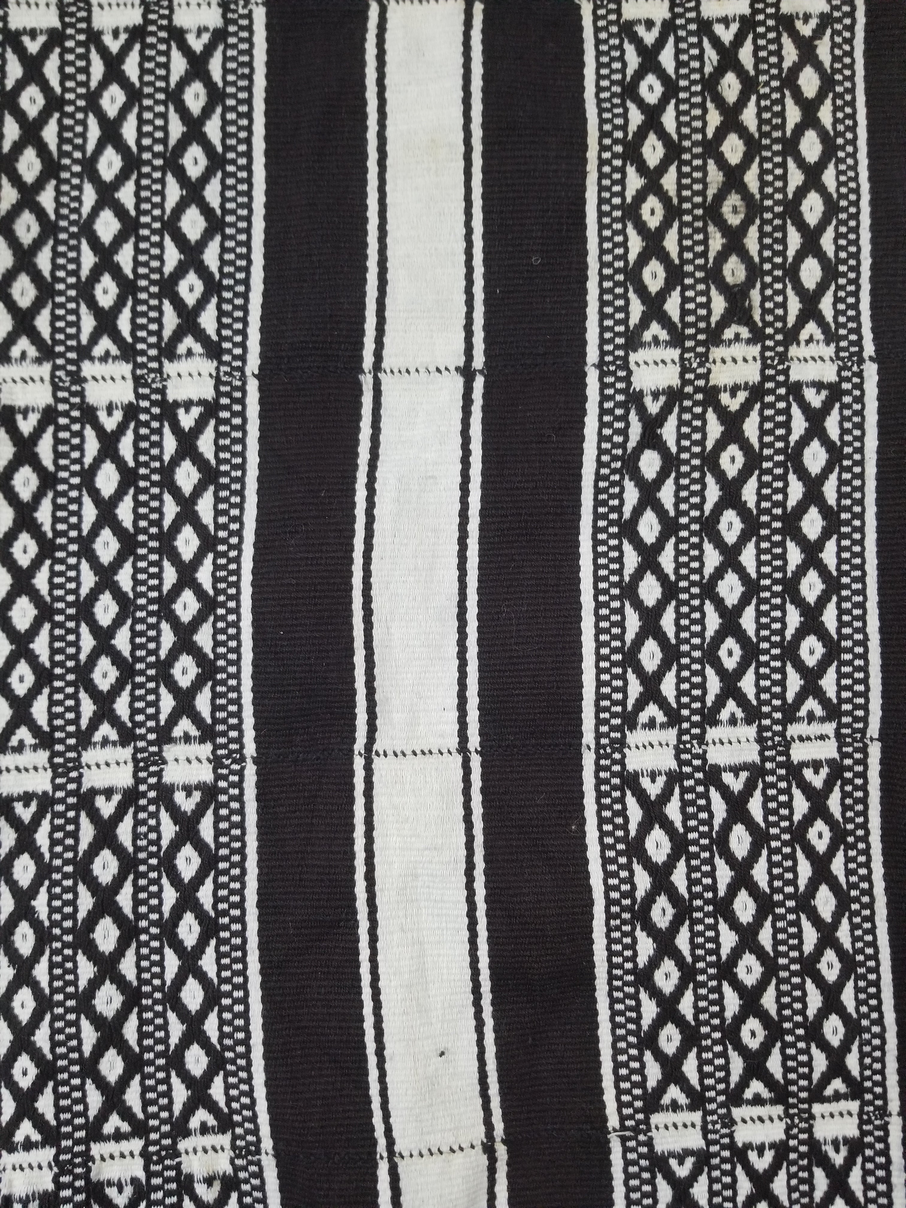 Vintage African Handwoven Mali Blanket Throw 206x130cm
