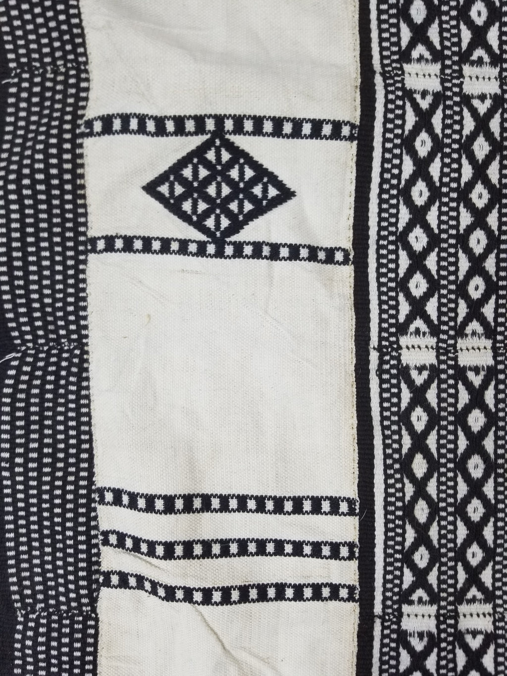 Vintage African Handwoven Mali Blanket Throw 206x130cm