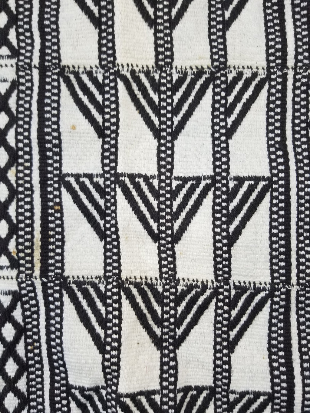 Vintage African Handwoven Mali Blanket Throw 206x130cm