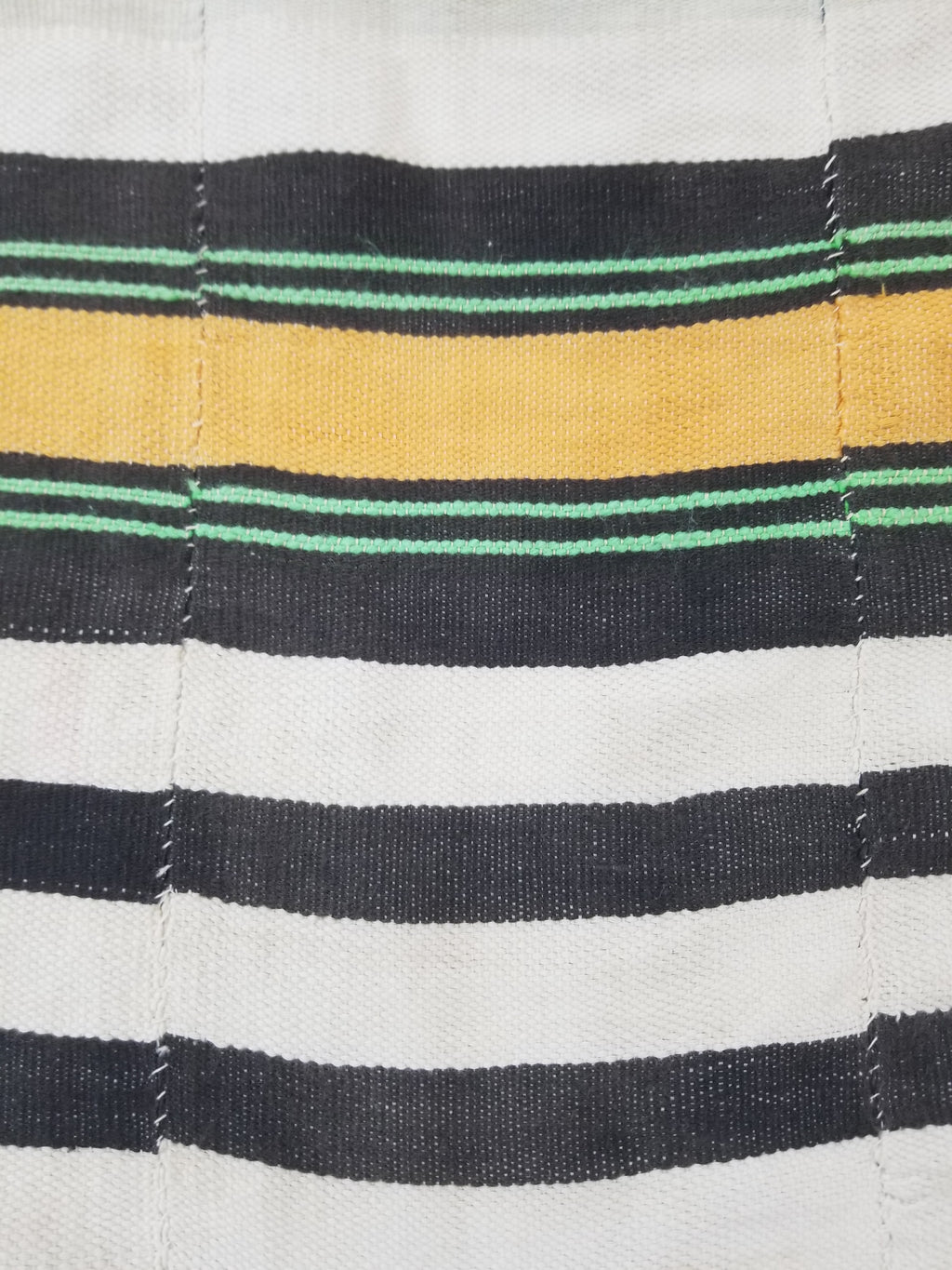 Vintage Traditional African Handwoven Striped Blanket Throw 212x135cm