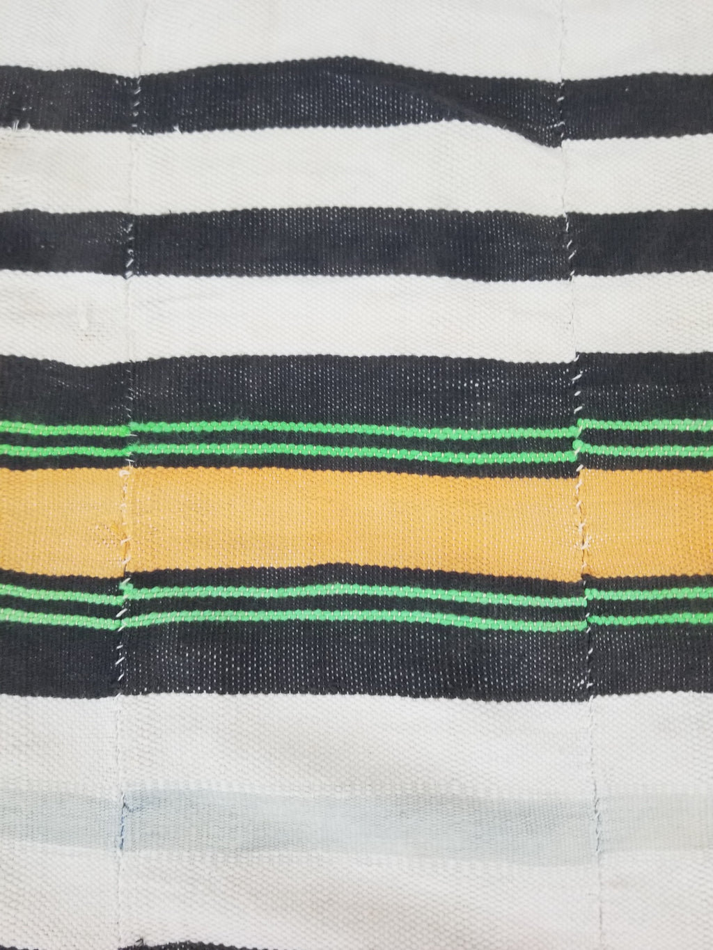 Vintage Traditional African Handwoven Striped Blanket Throw 212x135cm