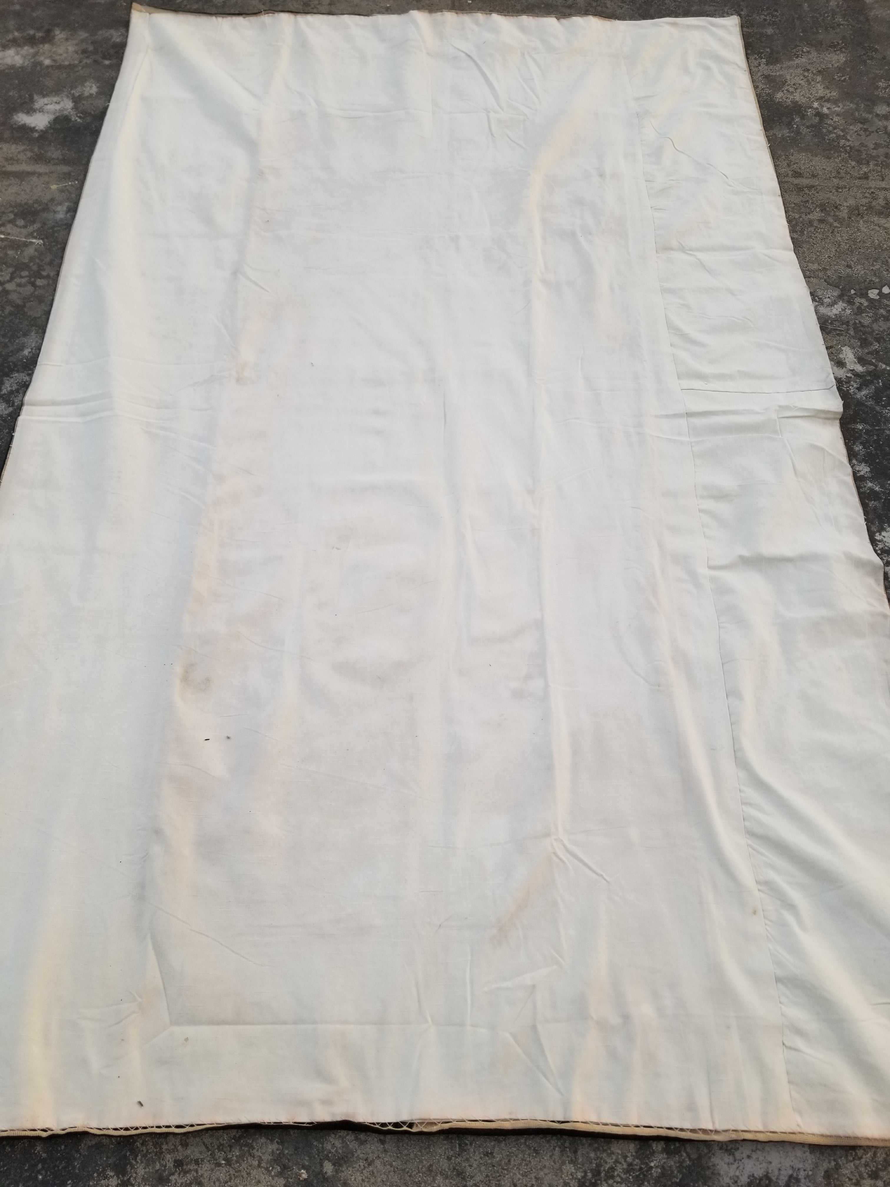Antique French Aubusson Floral Wool Rug Carpet 268x169cm