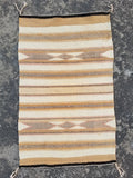 Vintage Traditional Handmade Native American Navajo Oriental Wool Rug 82x52cm
