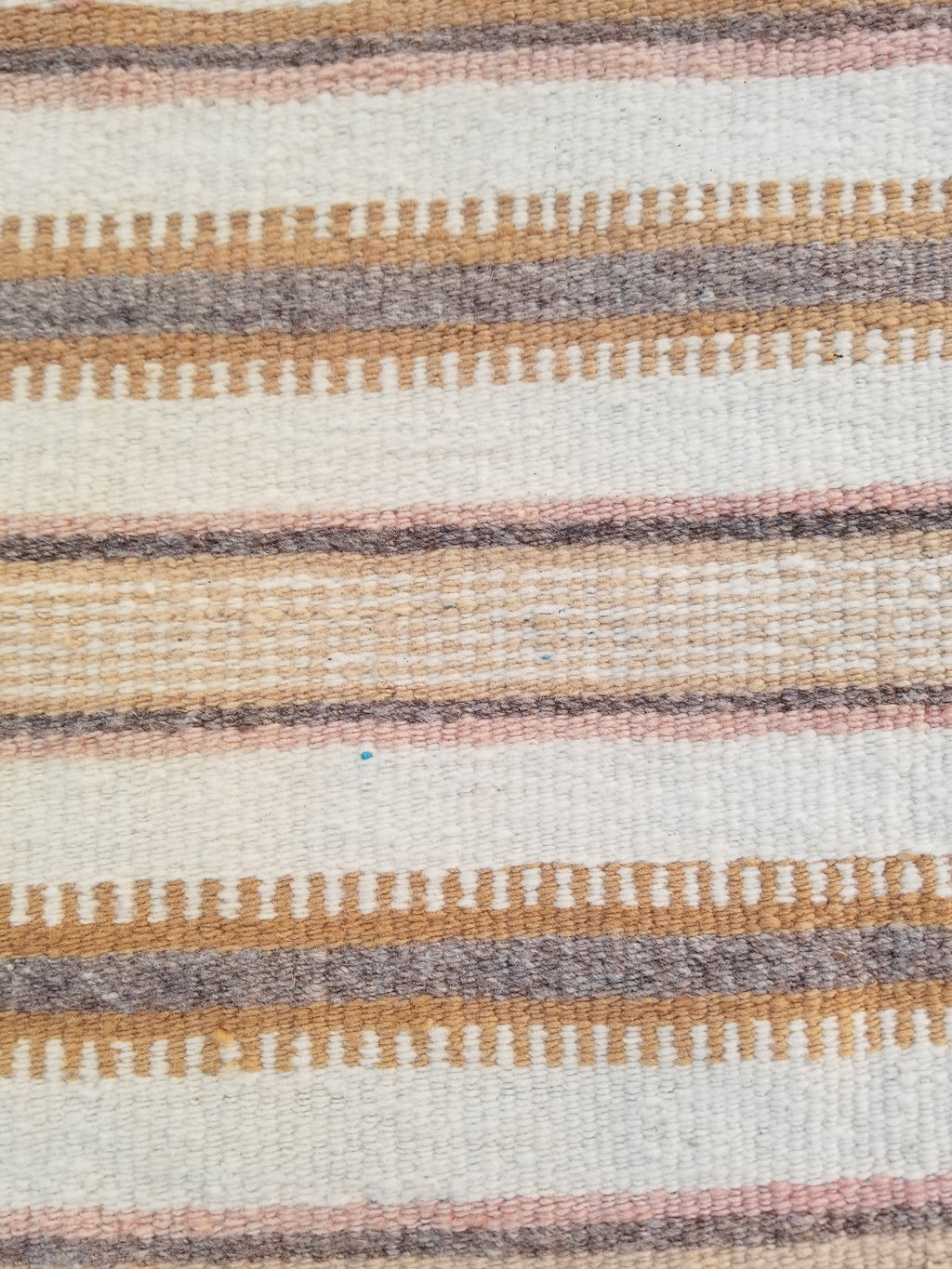 Vintage Traditional Handmade Native American Navajo Oriental Wool Rug 82x52cm