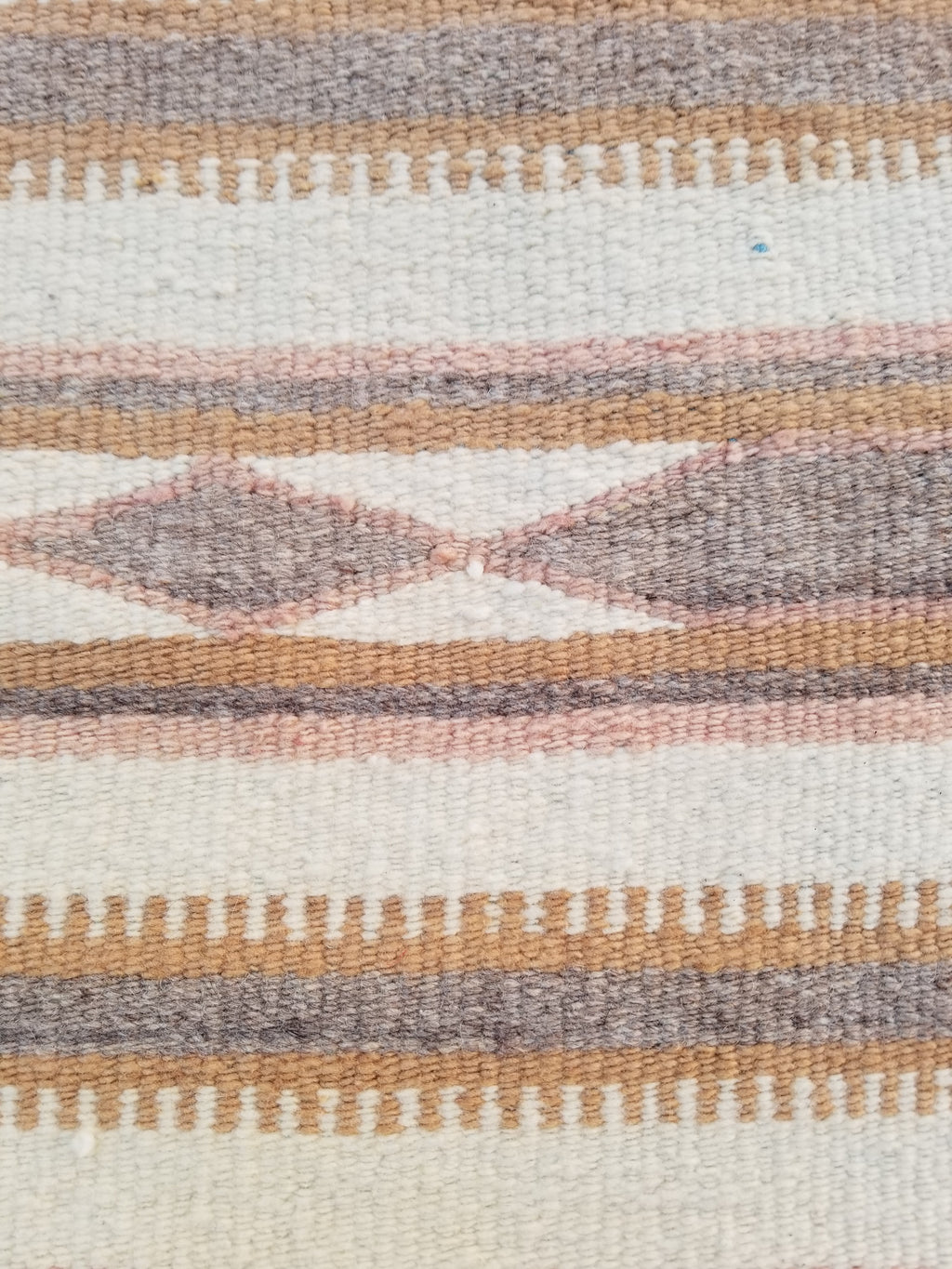 Vintage Traditional Handmade Native American Navajo Oriental Wool Rug 82x52cm