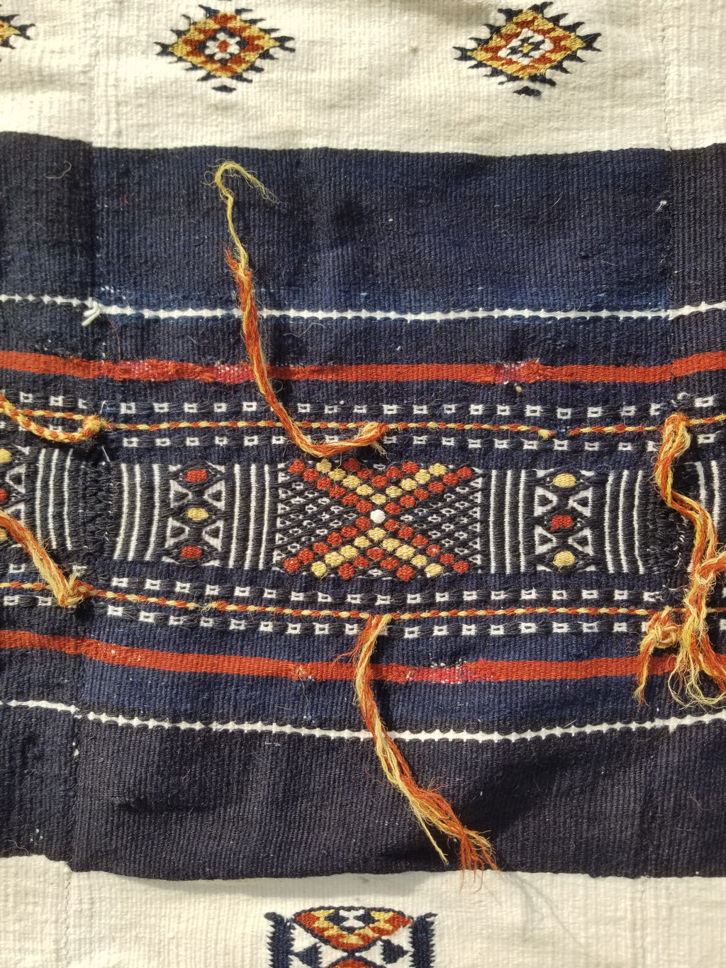 Antique Traditional Handmade African Arkilla Kerka Fulani Wedding Kilim 250x187c
