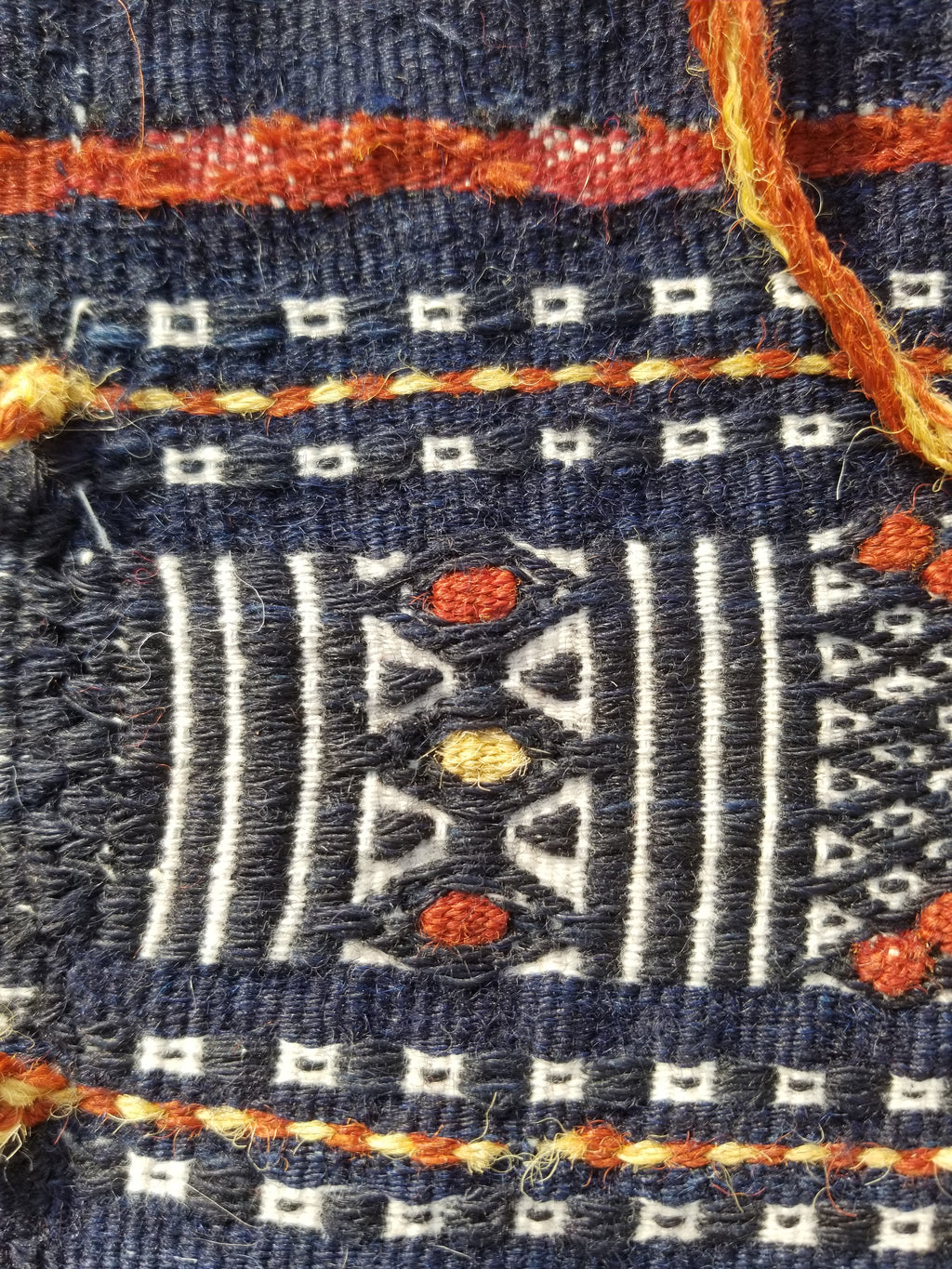 Antique Traditional Handmade African Arkilla Kerka Fulani Wedding Kilim 250x187c
