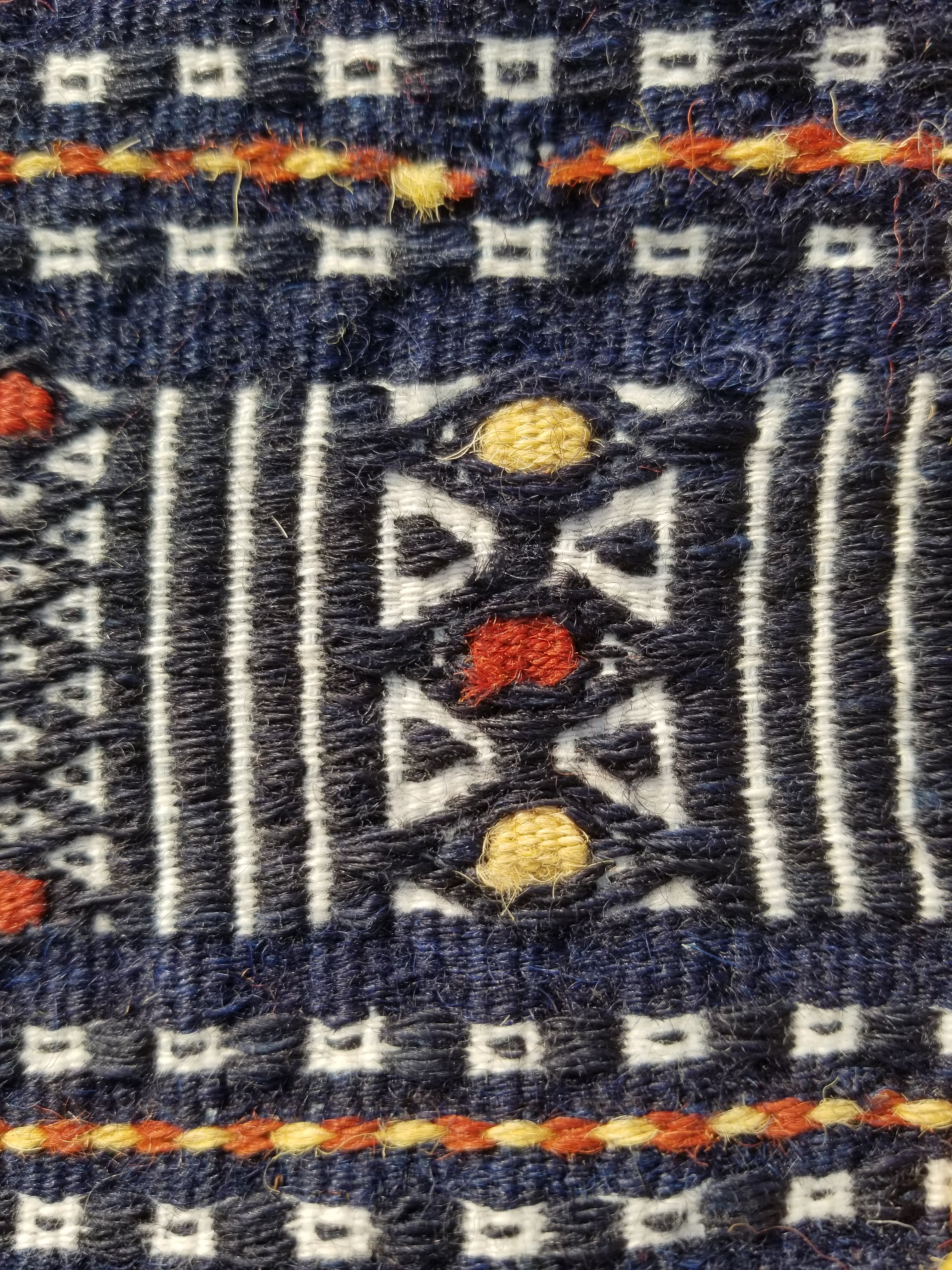 Antique Traditional Handmade African Arkilla Kerka Fulani Wedding Kilim 250x187c