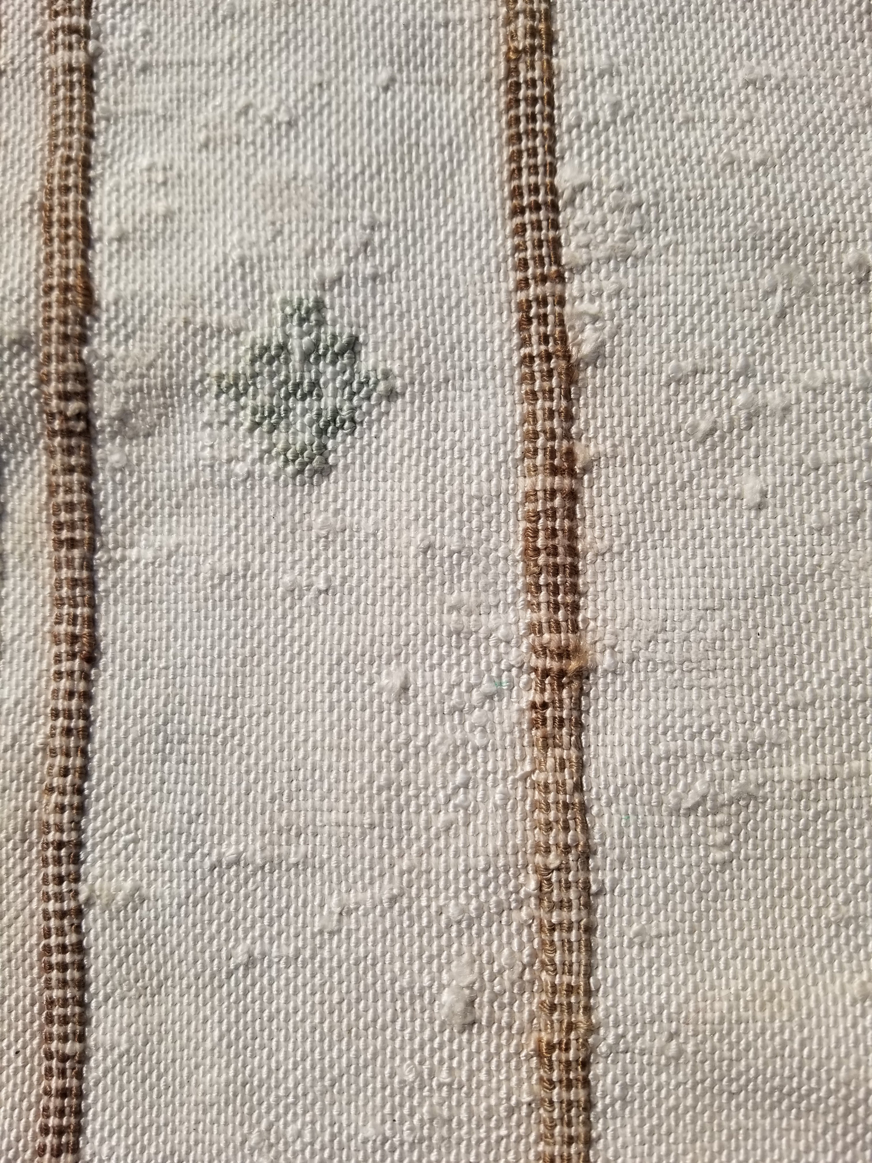 Vintage Traditional Handmade Moroccan Sabra Silk Kilim 225x120cm