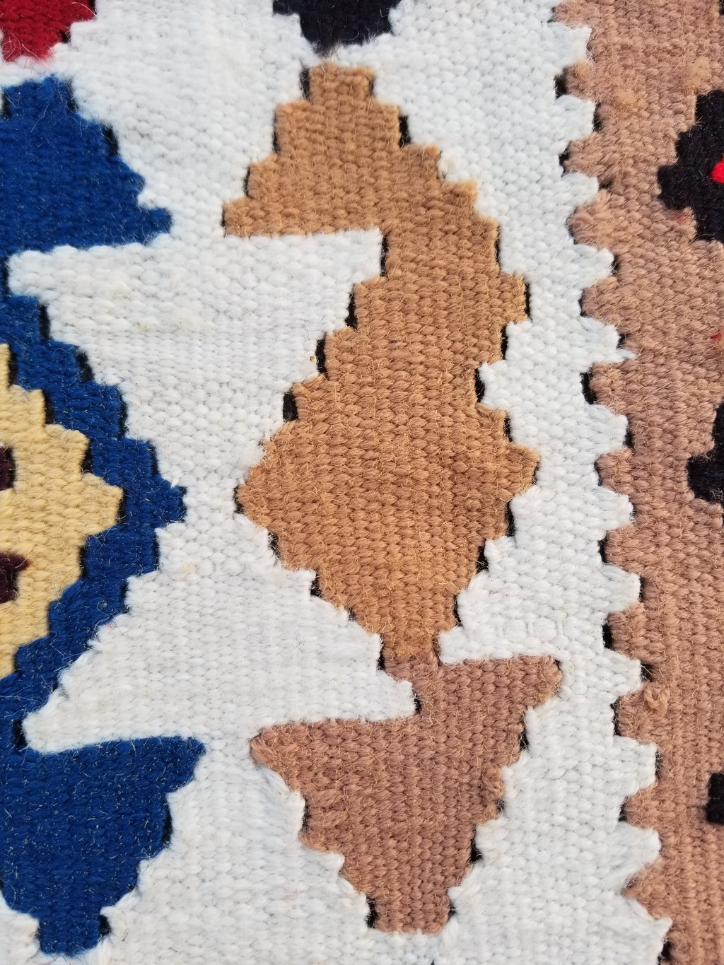 Vintage Handmade Turkish Anatolian Flatweave Wool Kilim Rug 186x96cms