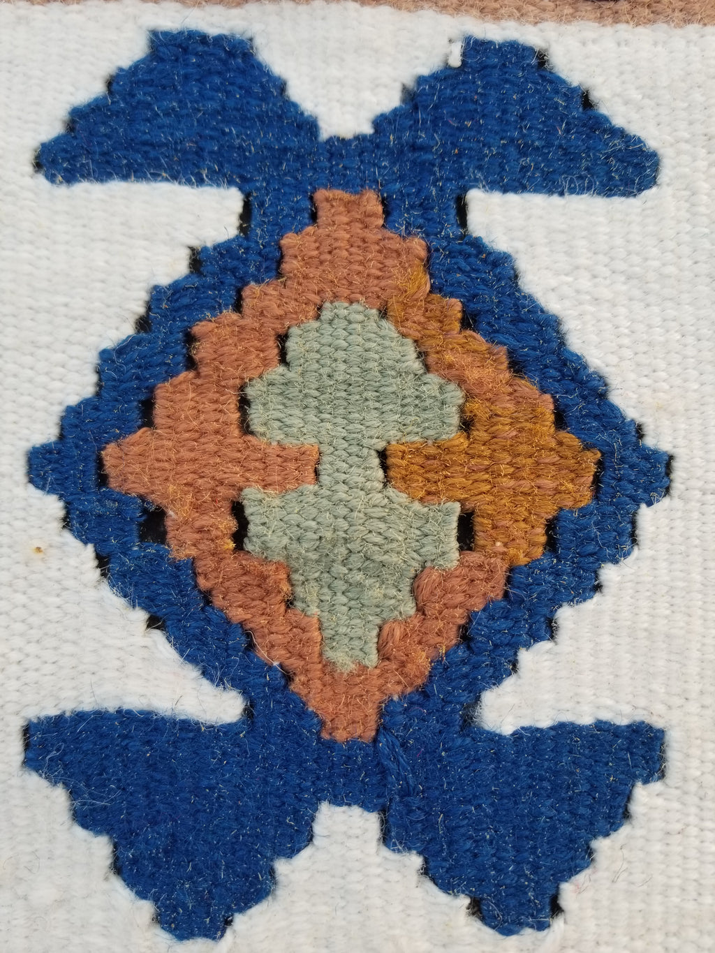 Vintage Handmade Turkish Anatolian Flatweave Wool Kilim Rug 186x96cms