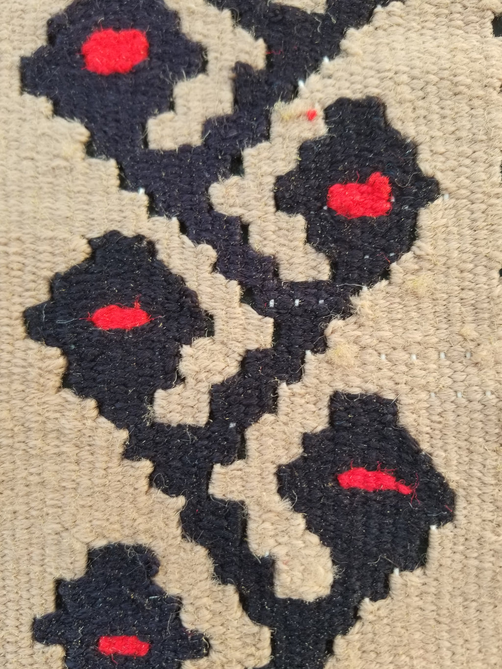 Vintage Handmade Turkish Anatolian Flatweave Wool Kilim Rug 186x96cms