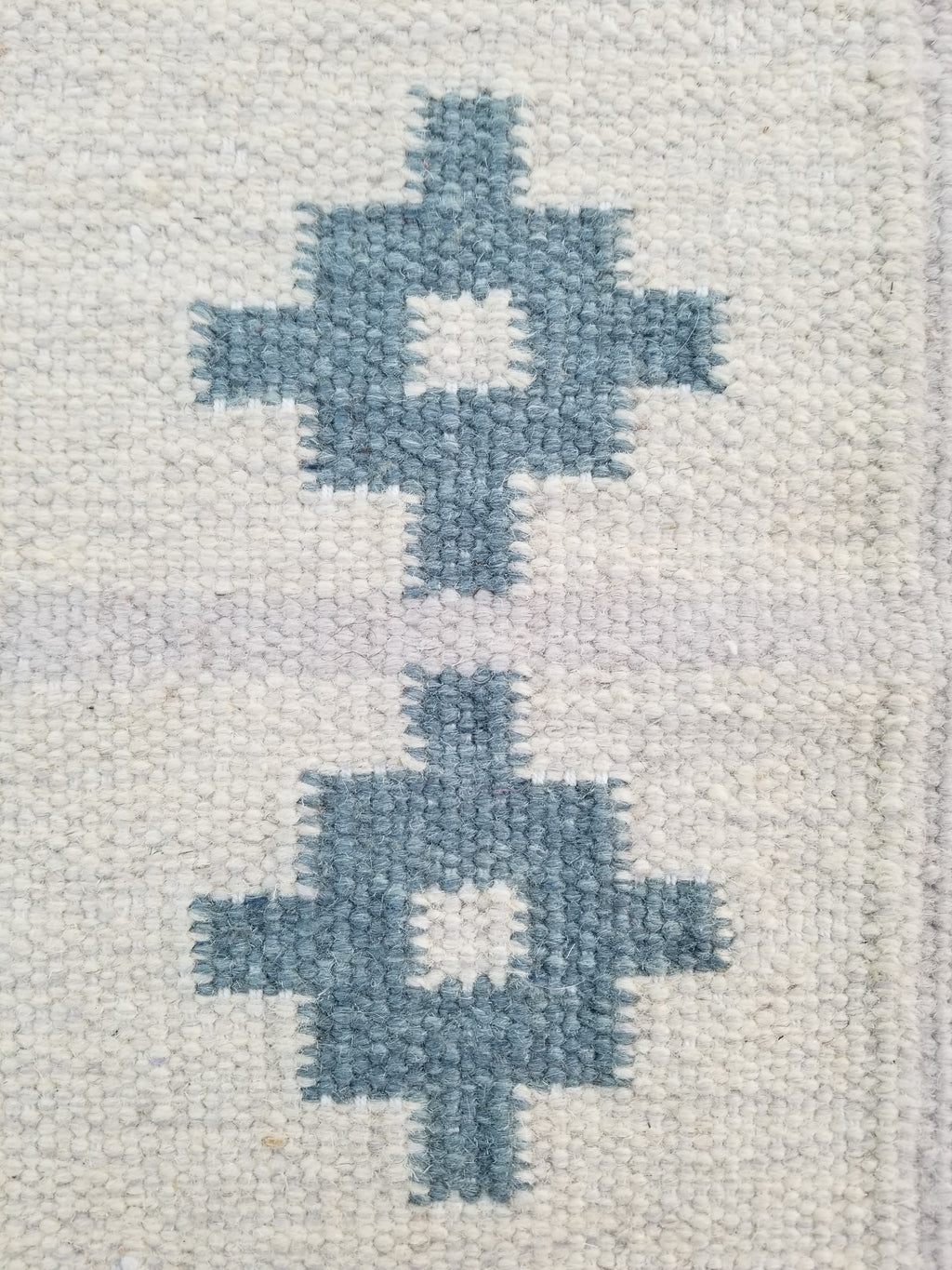 Vintage Traditional Handmade Scandinavian Flatweave Wool Kilim Rug 187x136cms