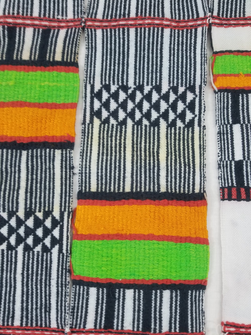 Vintage African Handwoven Ceremonial Cloth - Mali Textile 265x150cm